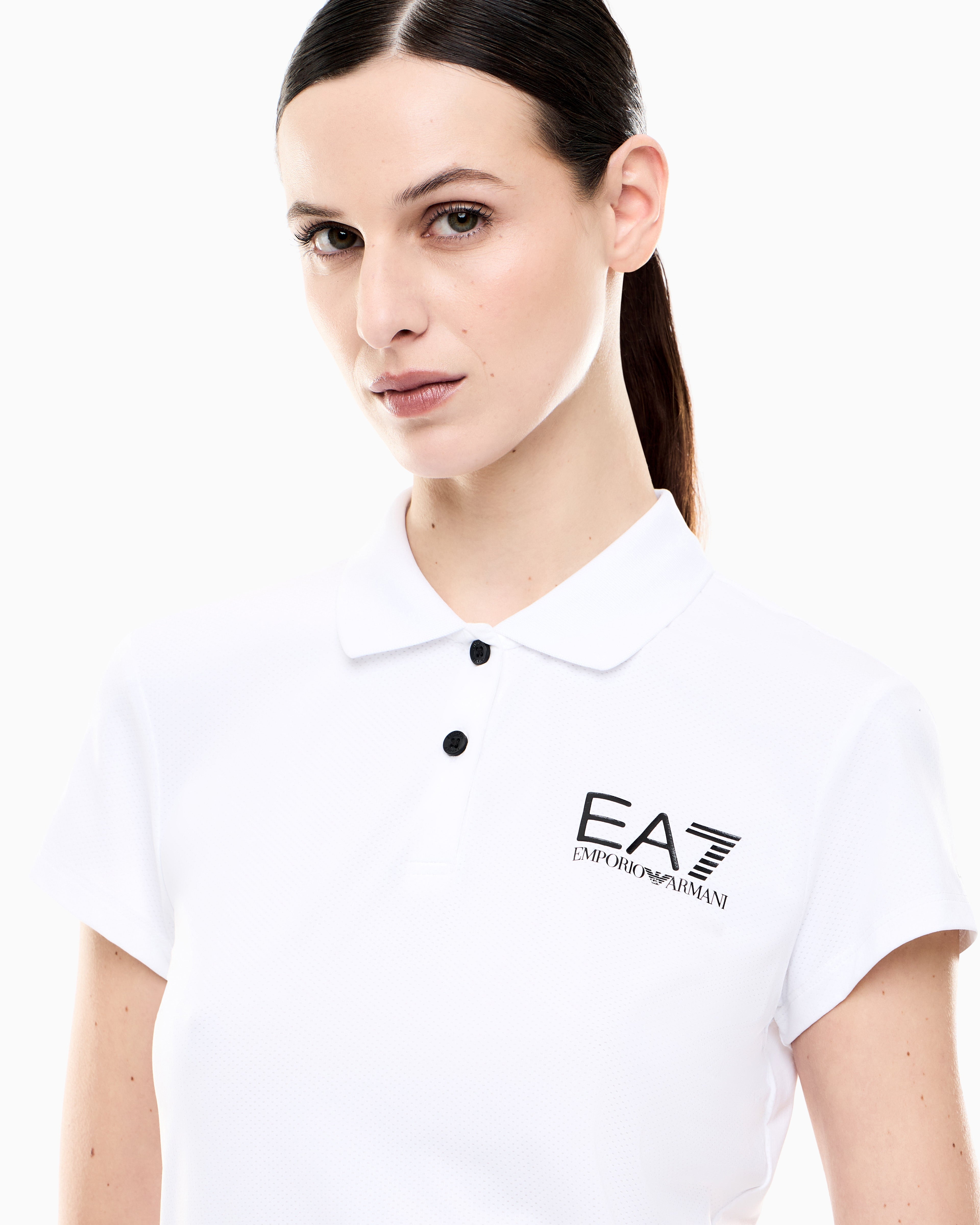EA7 Ventus7 polo in breathable technical fabric Tennis Pro