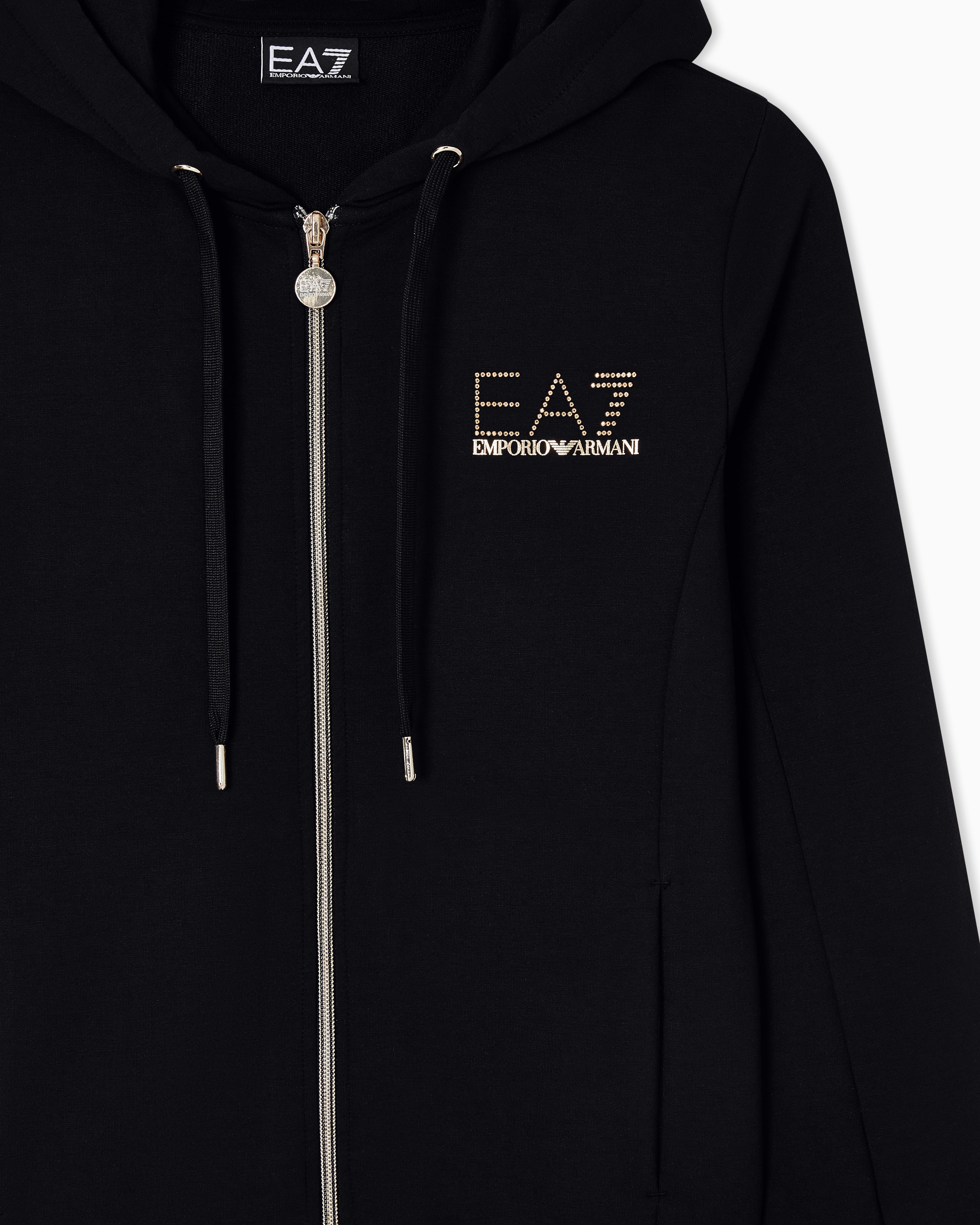 EA7 Stretch viscose-blend tracksuit