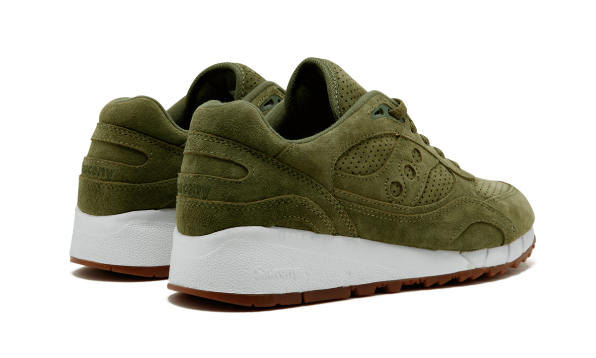 Saucony Shadow 6000 Olive Suede (Packer Shoes)