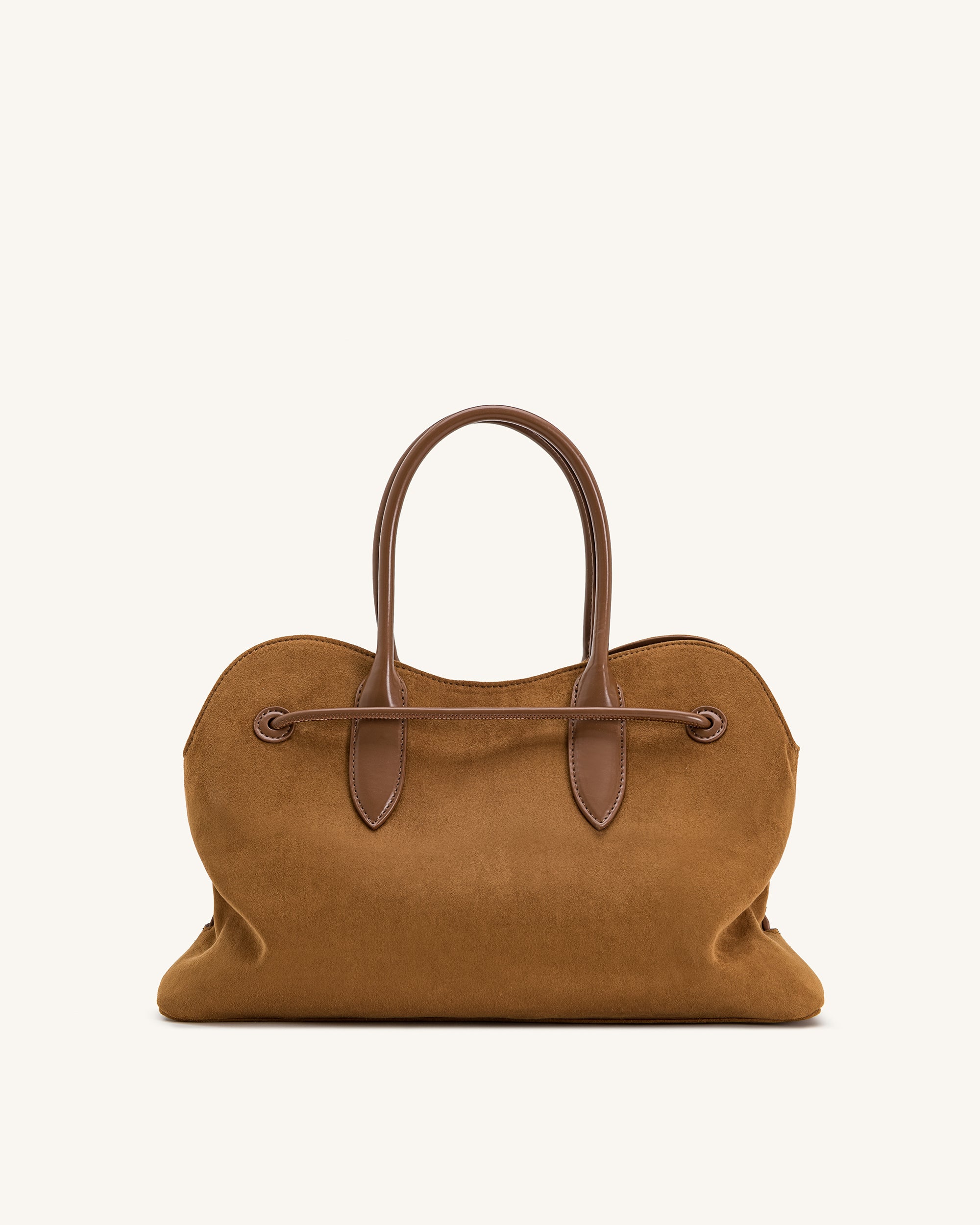 Jw Pei Adele Metal Rope Knot Tote Bag Caramel Brown