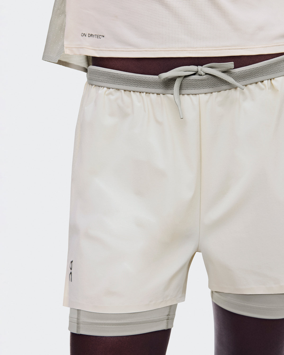 On 3" Performance 2/1 Shorts Hare | Brume (Women'S)