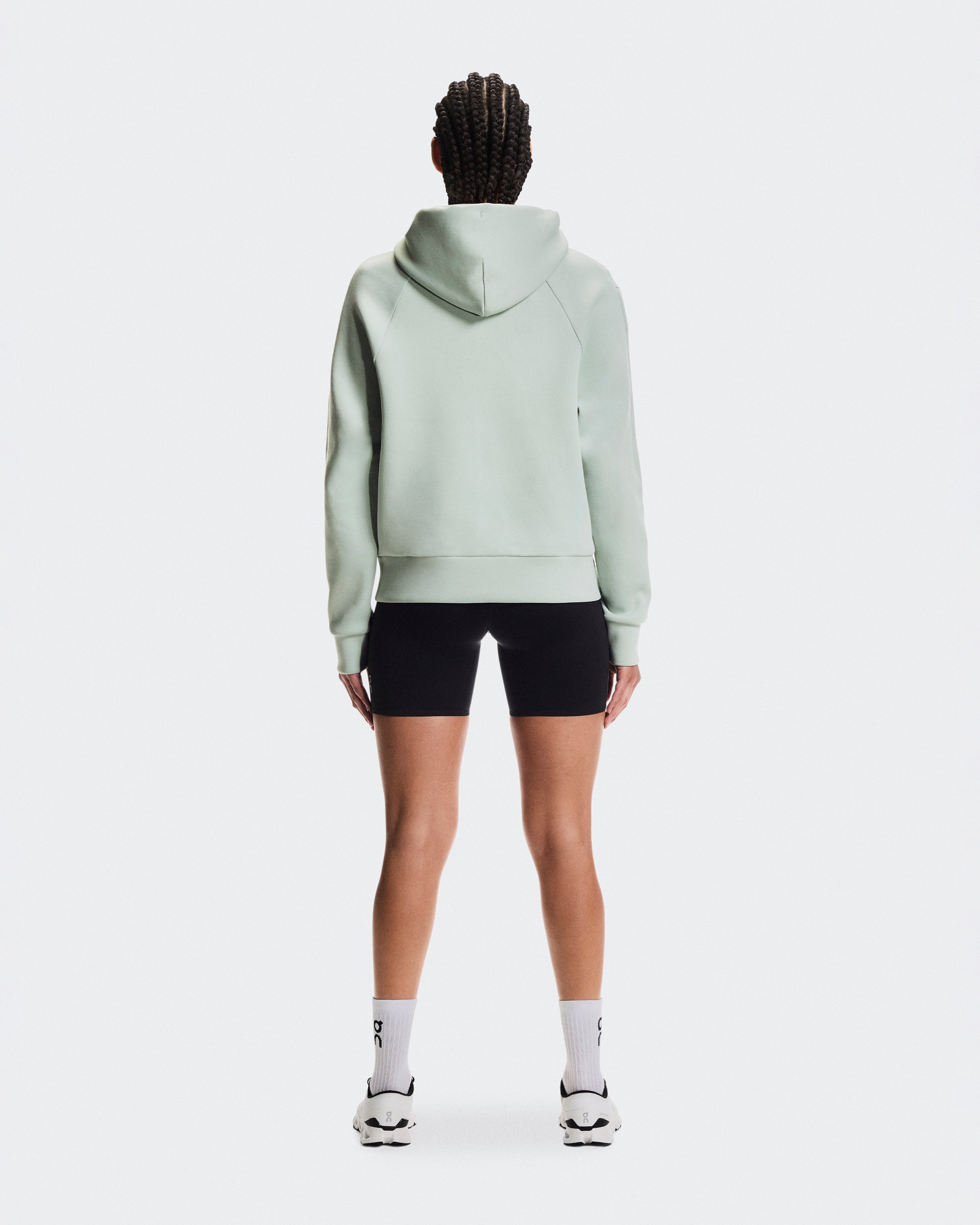 On Focus Tech Zip Hoodie Mineral (Women'S)
