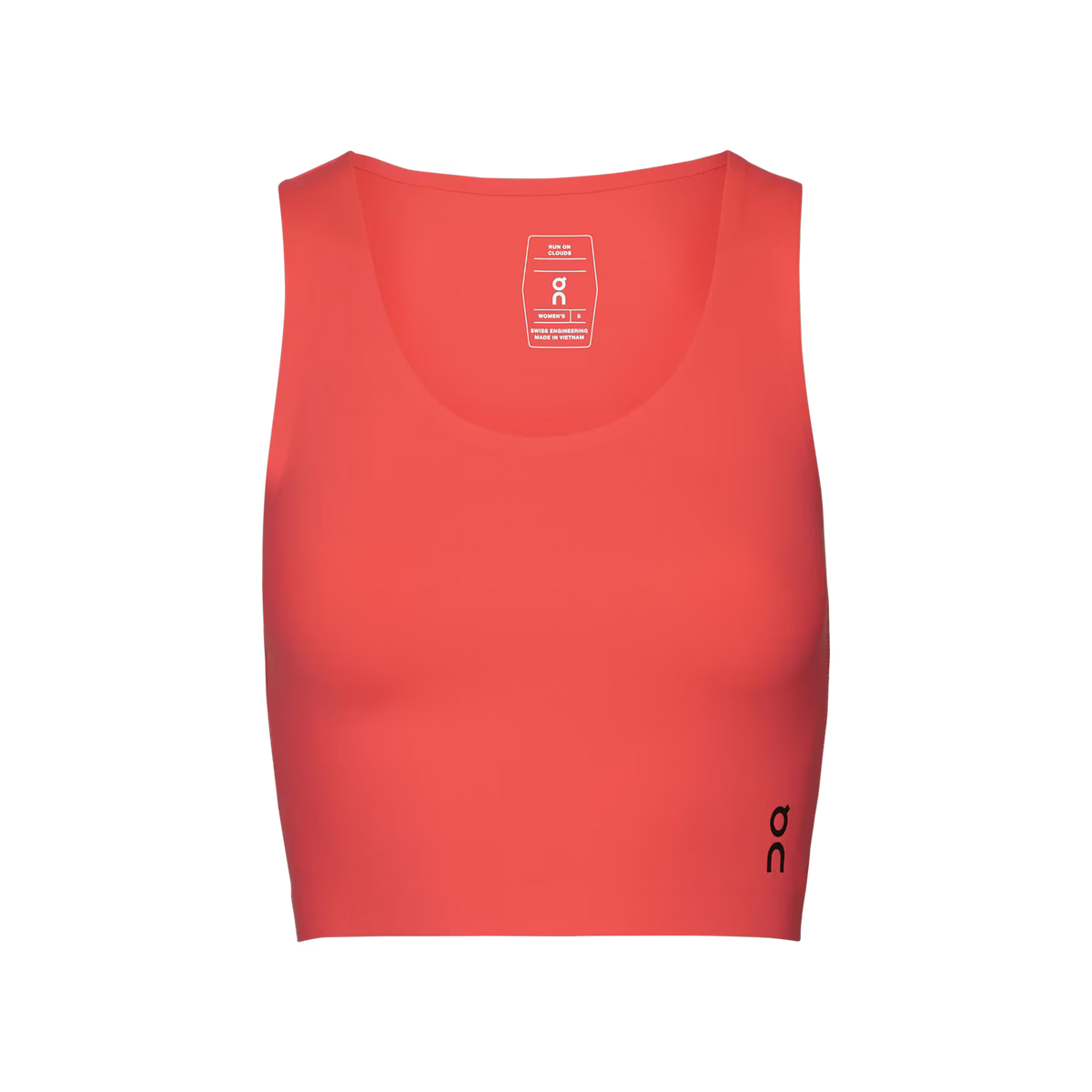 On Studio Open Back Crop Coral (Women'S)