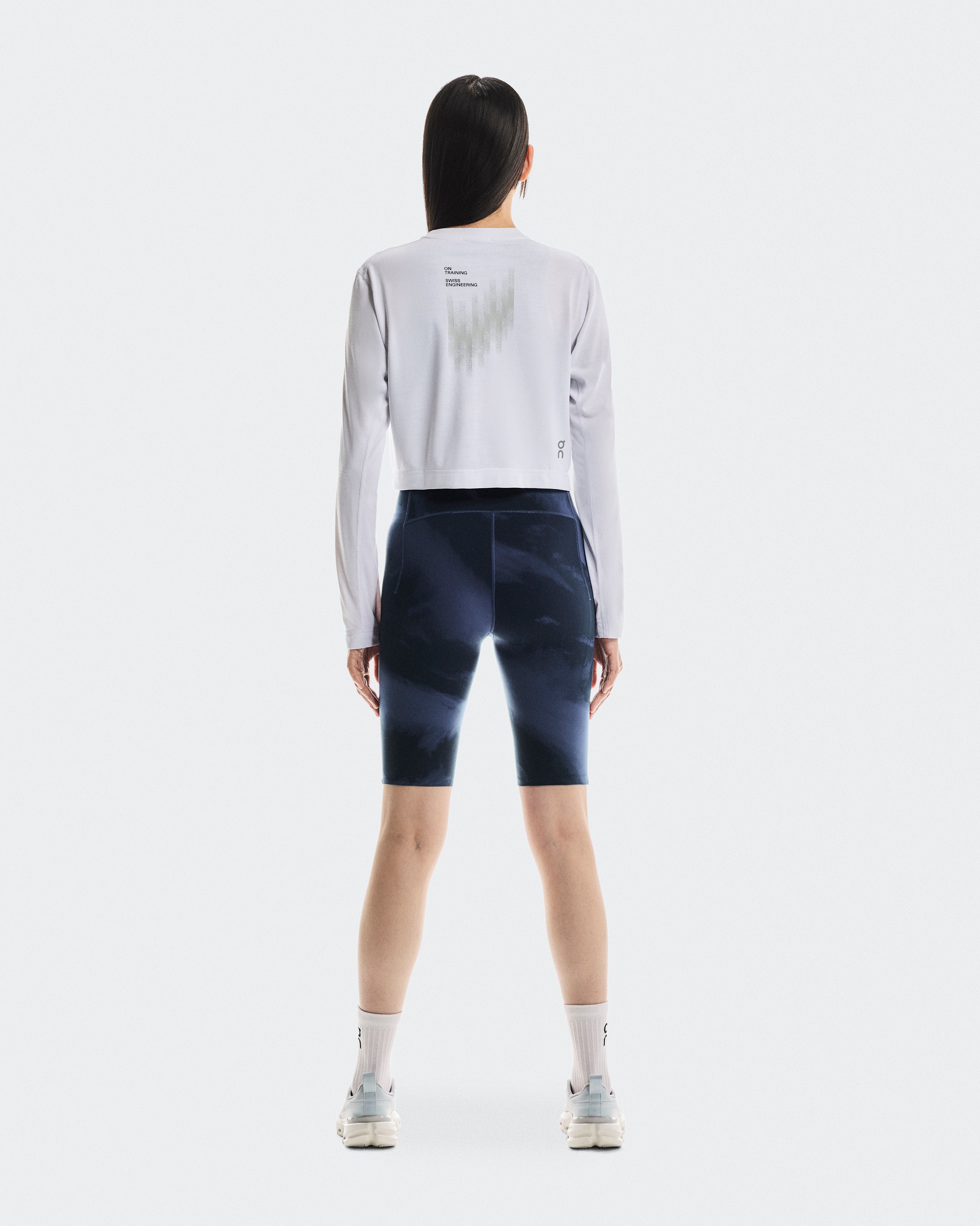 On Studio Tights Short Acai | Navy (Women'S)