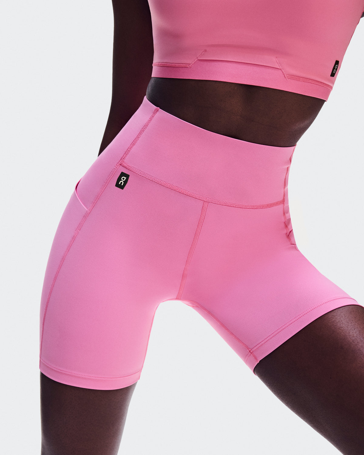 On Train Tights Short 6" Bubblegum (Women'S)
