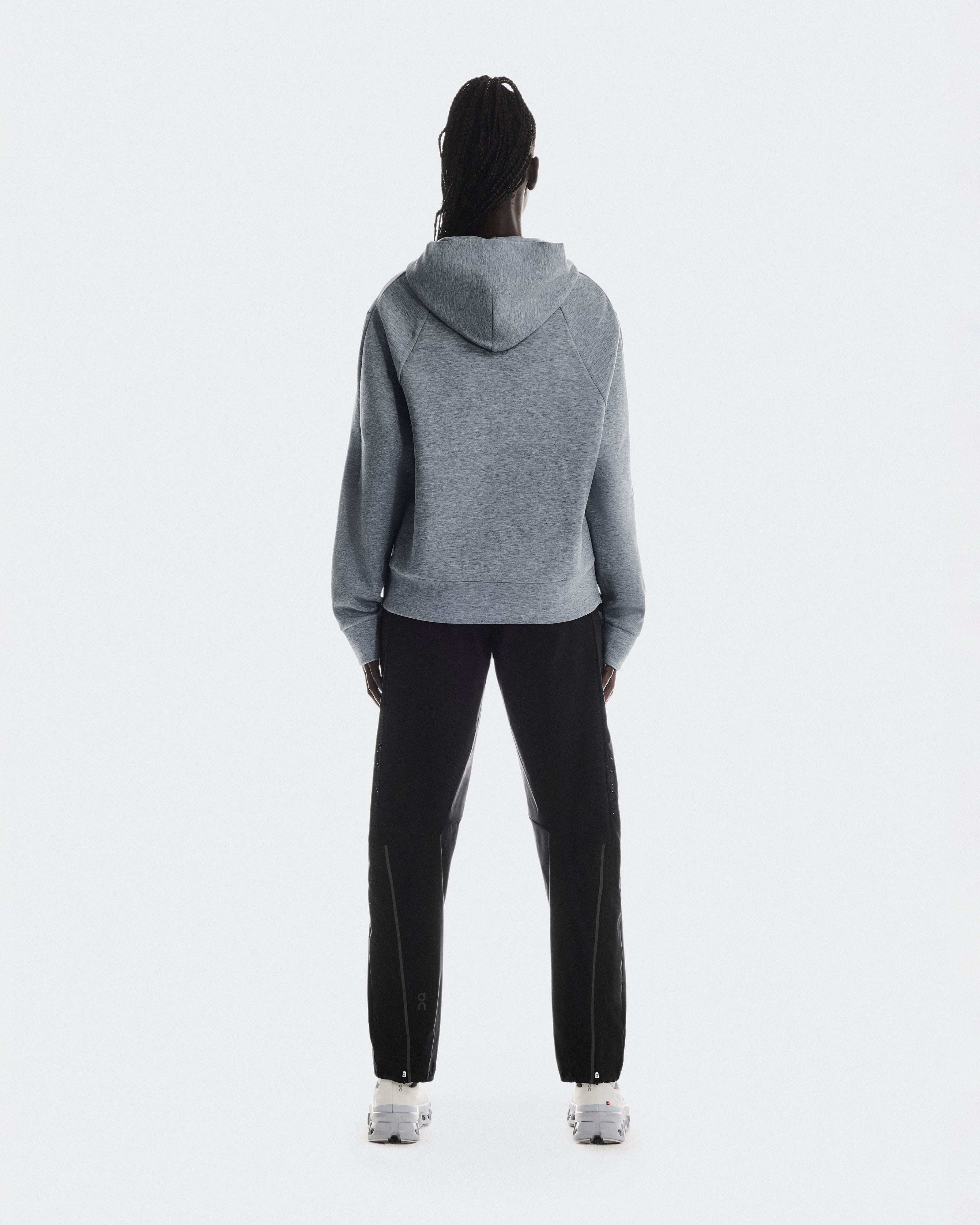On Focus Tech Hoodie Basalt (Women'S)