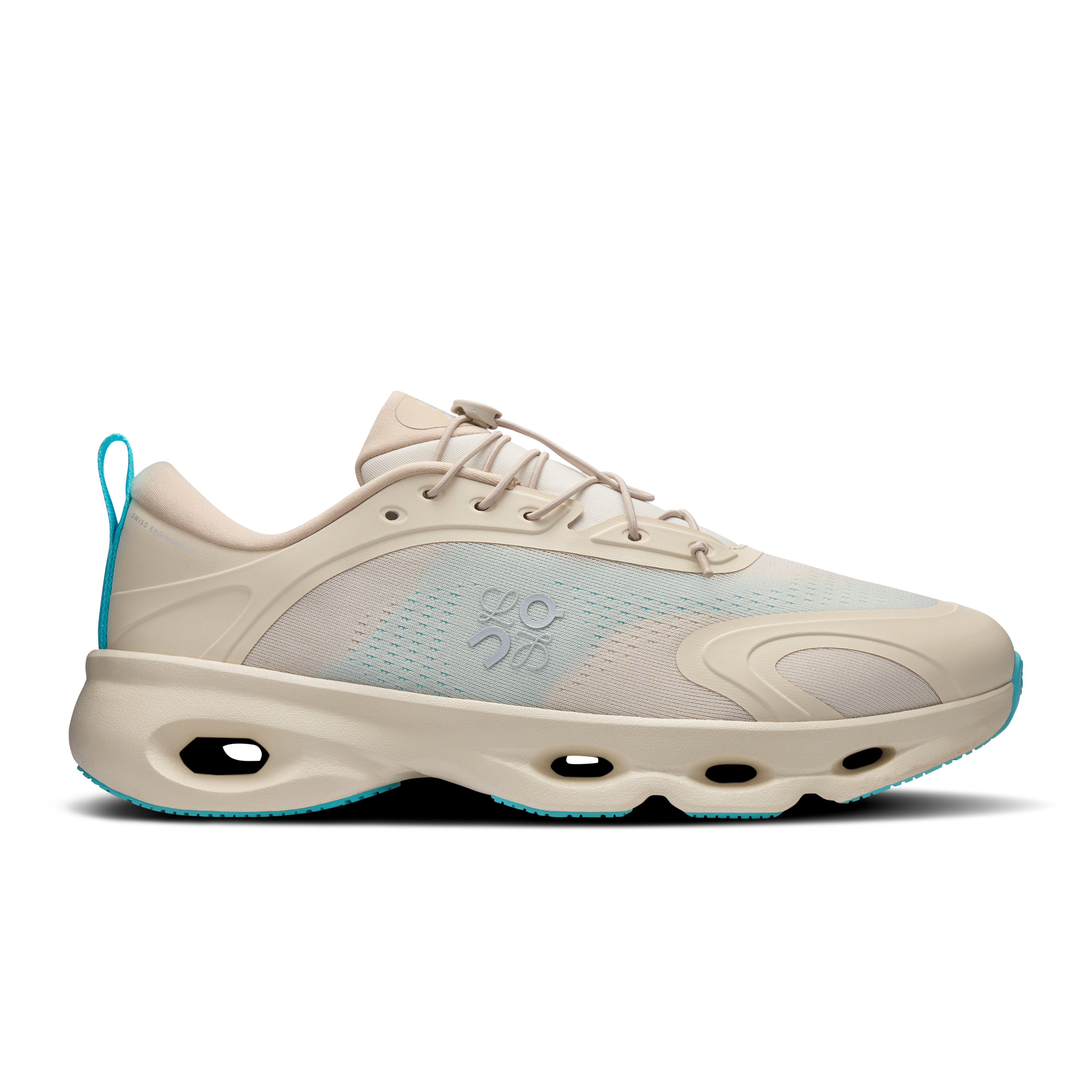 On Cloudsolo Loewe Sand Turquoise