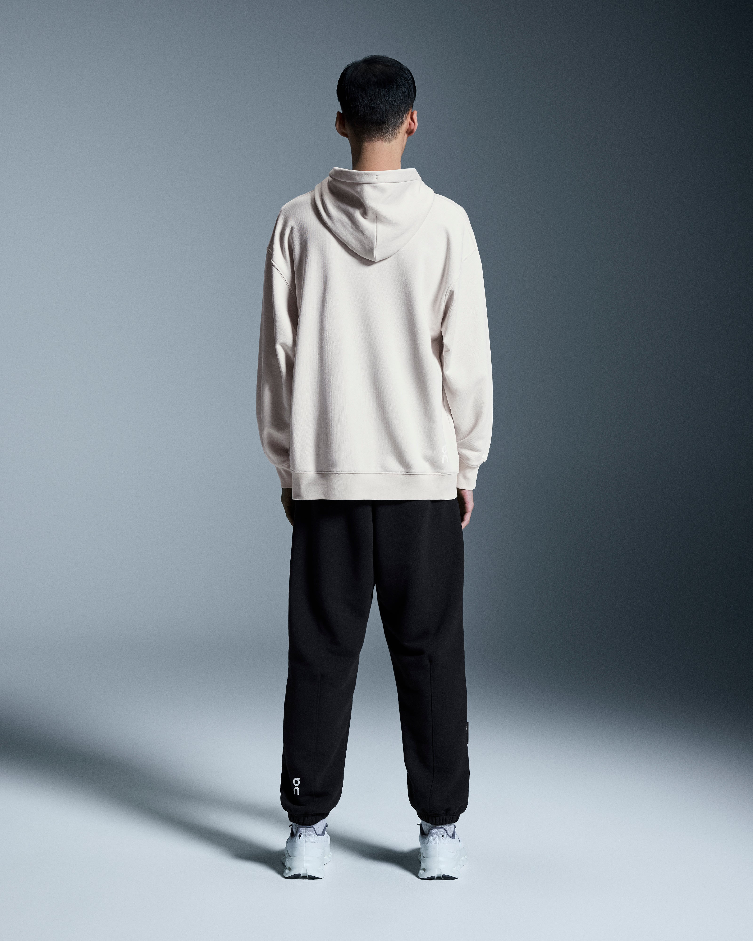 On Club Hoodie Silver