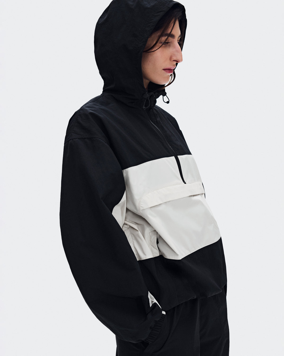 On Half-Zip Anorak Black (Women'S)