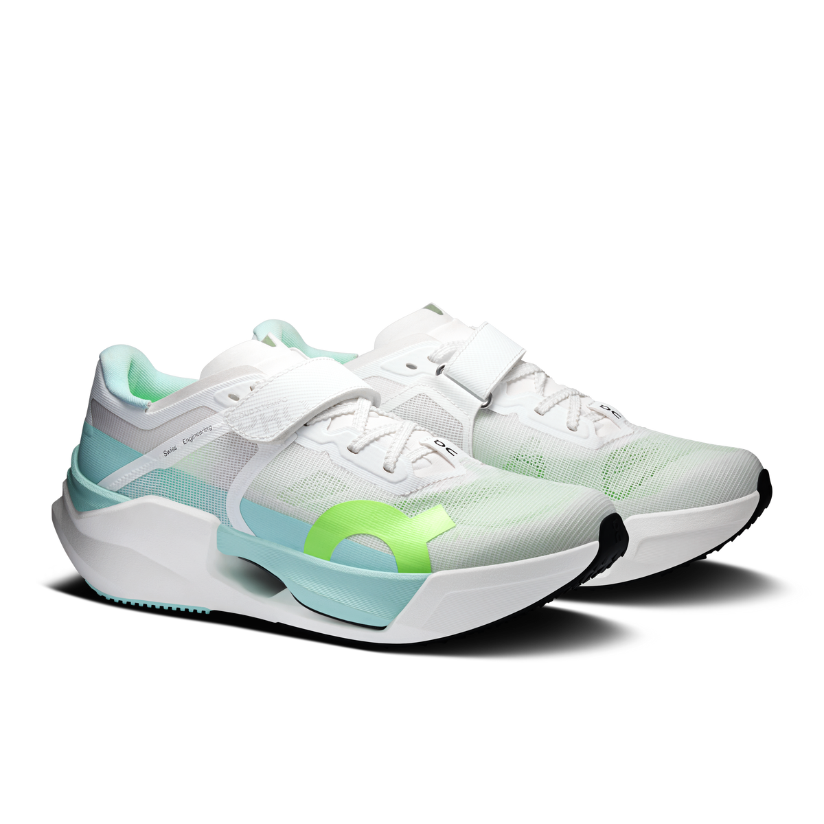 On Cloud X Tempo Pro White Celeste