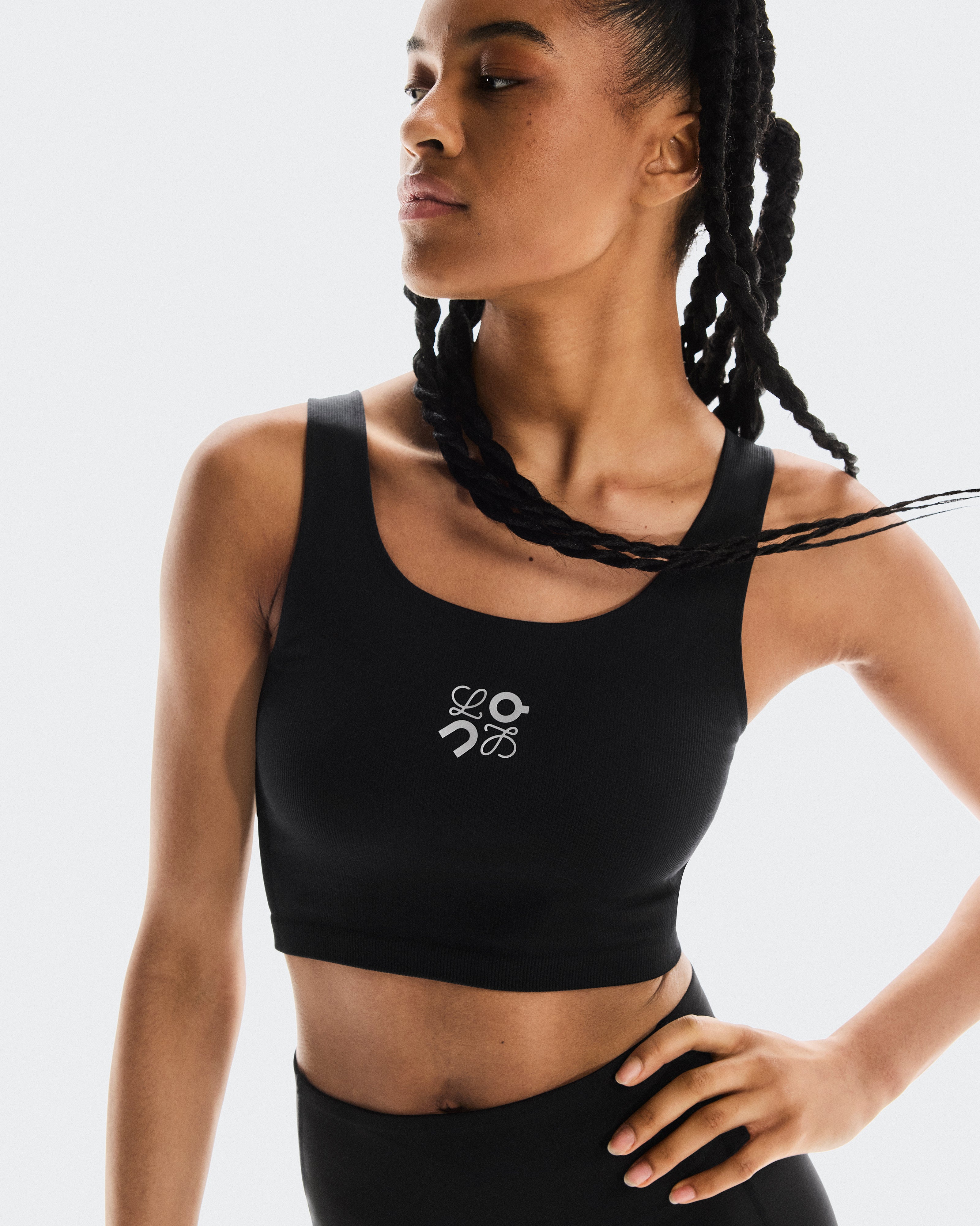 On Seamless Bra Loewe Black (Women'S)