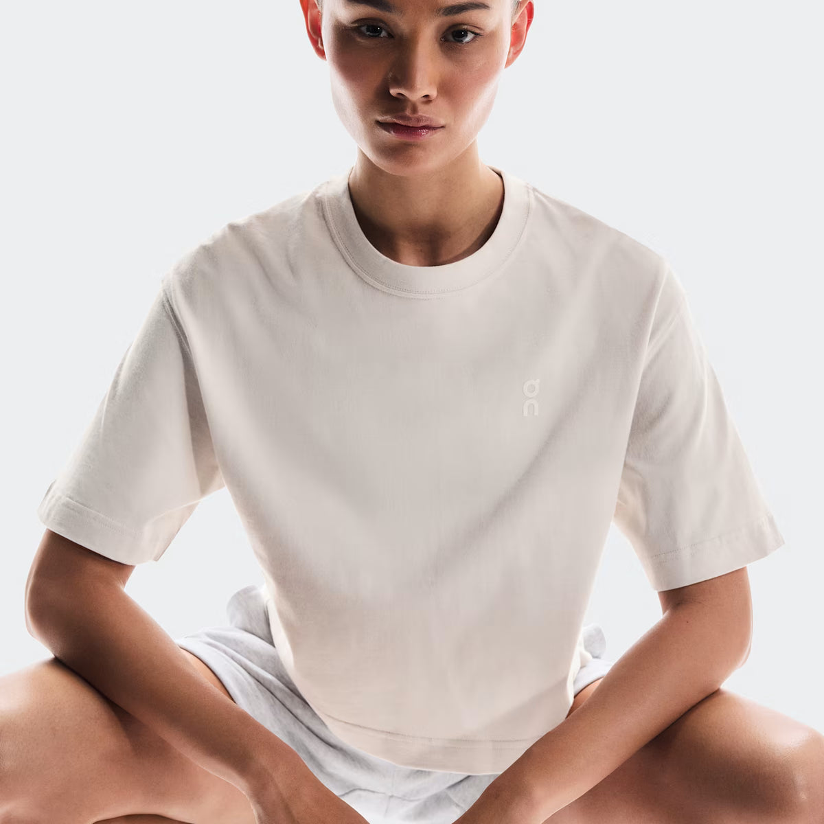 On Club Boxy-T Graphic Silver (Women'S)
