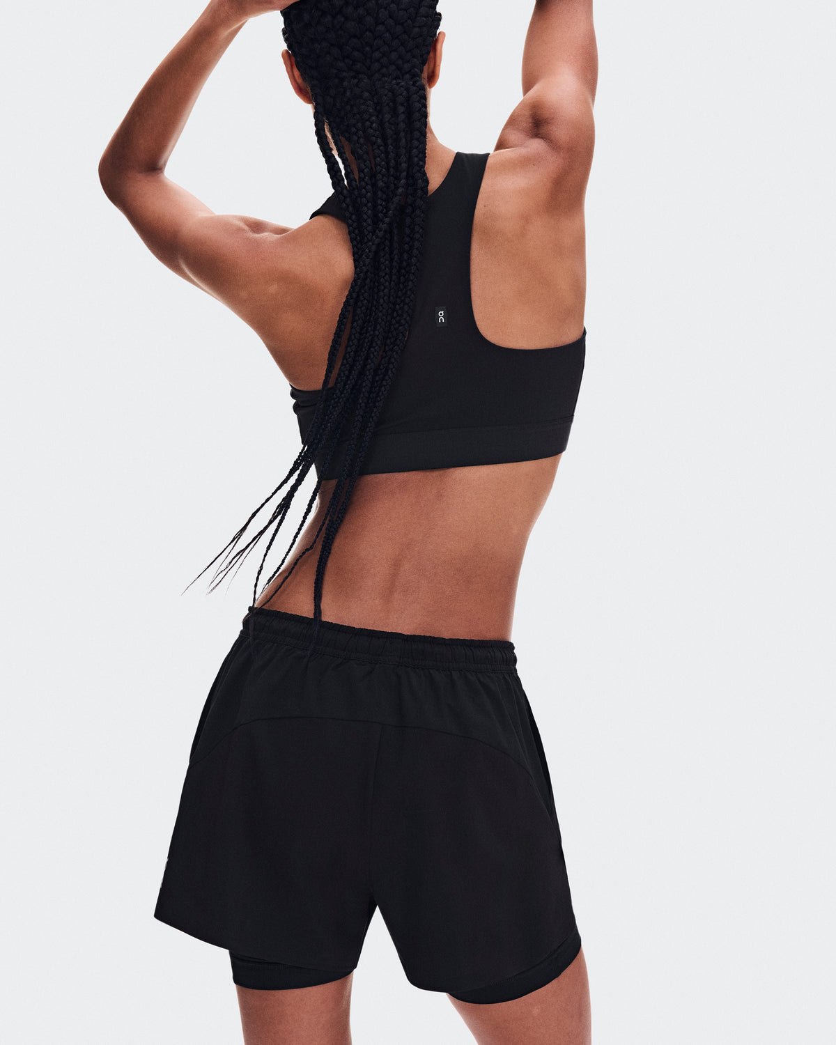 On Train 2-In-1 Shorts Black (Women'S)