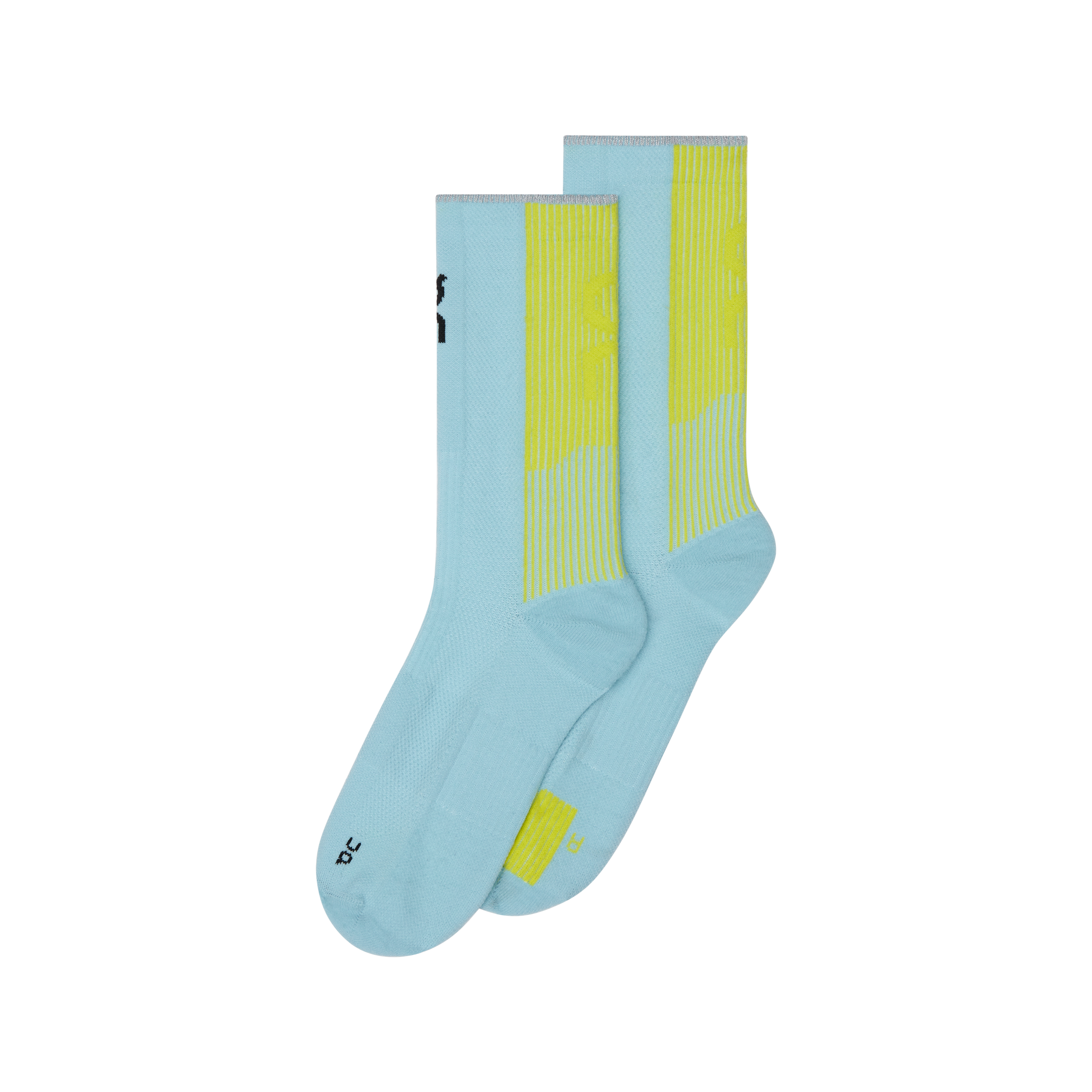 On Performance Run Sock High Wash | Lime