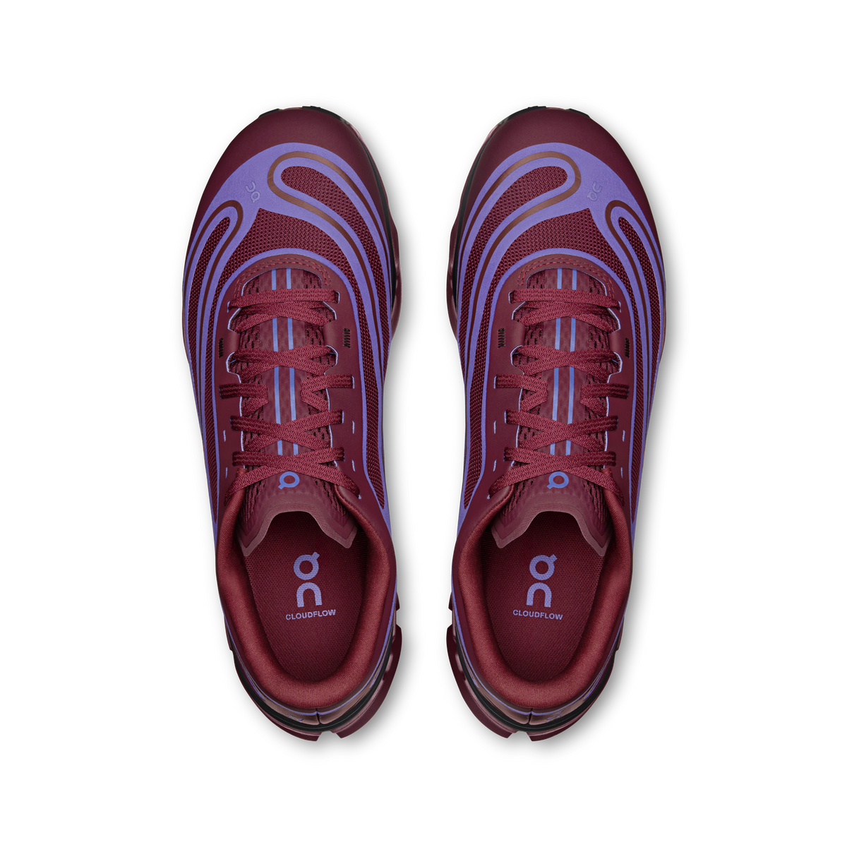 On Cloudflow 5 Ad Maroon Tyrian