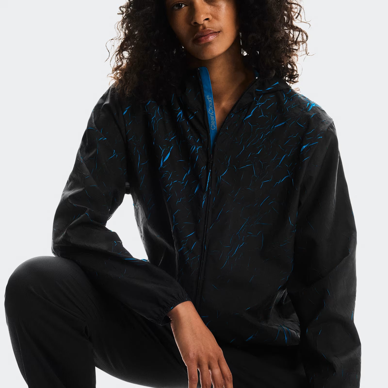 On Pace Run Jacket Malibu | Black (Women'S)