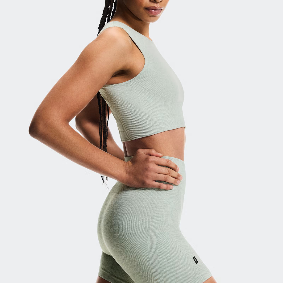 On Studio Knit Shorts Mineral Heather (Women'S)