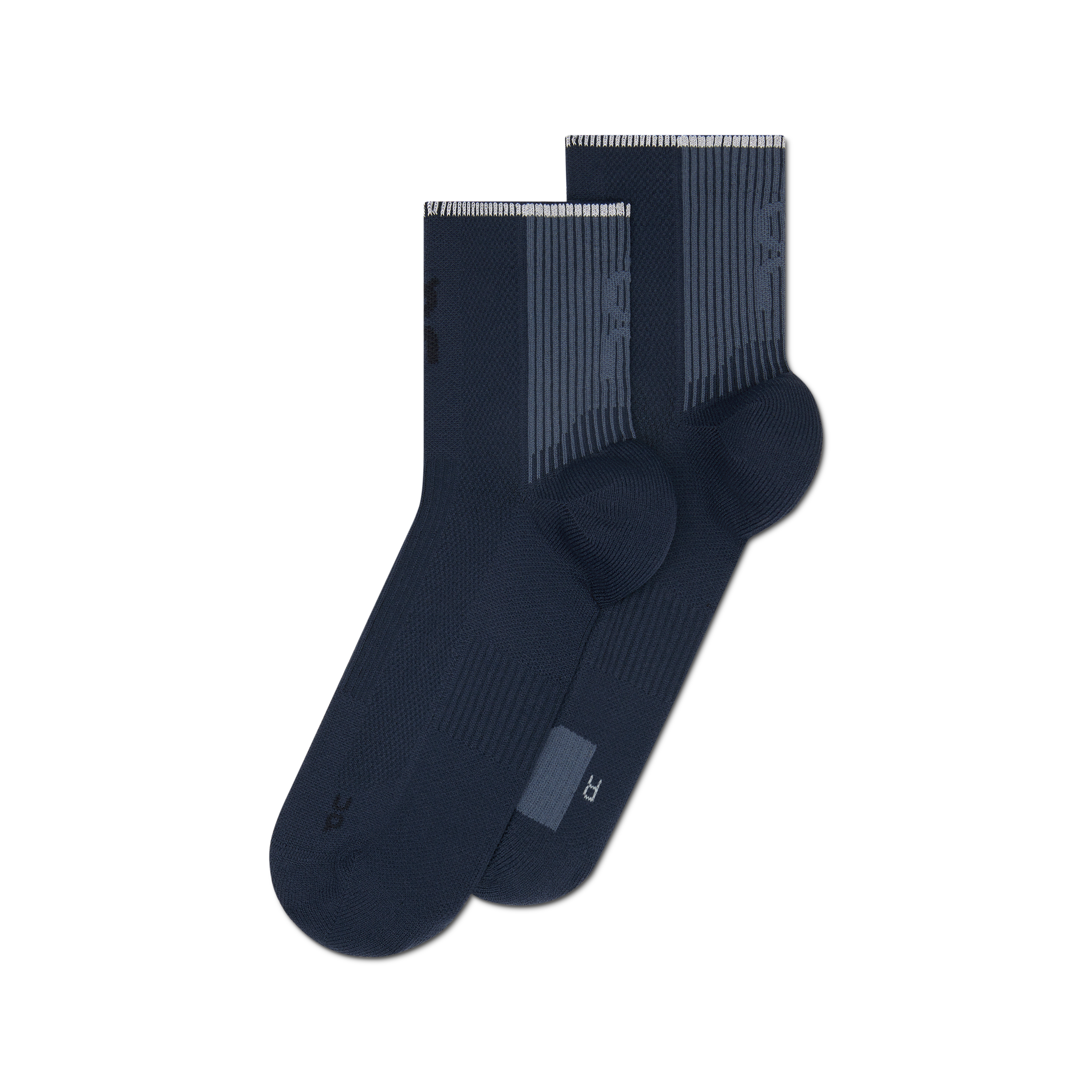 On Performance Run Sock Mid Navy | Navy