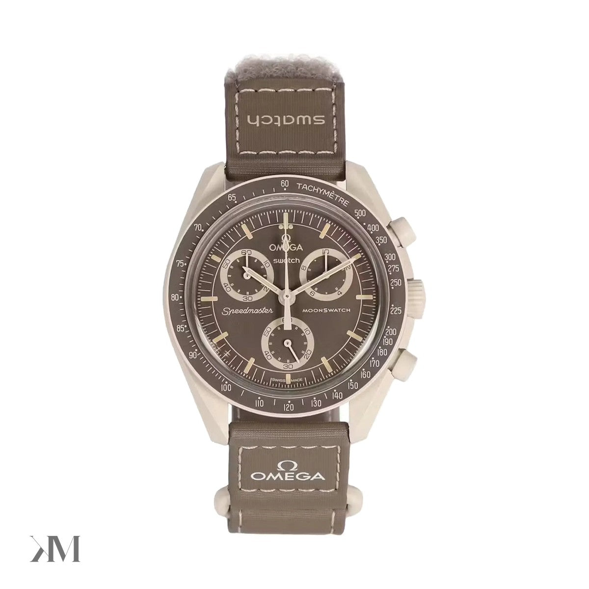 Swatch x Omega Bioceramic Moonswatch Mission On Earth Desert