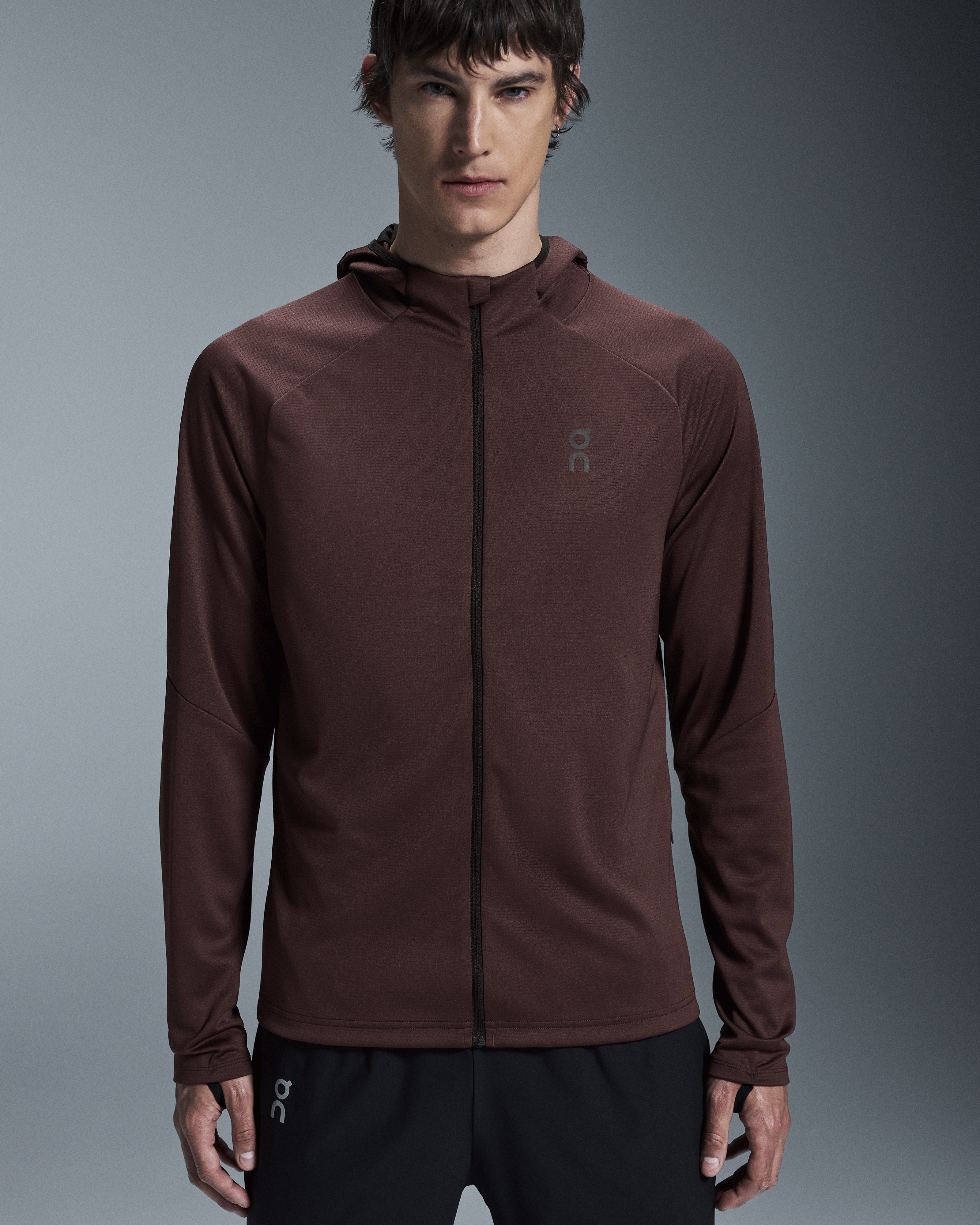 On Climate Zip Hoodie Mulberry