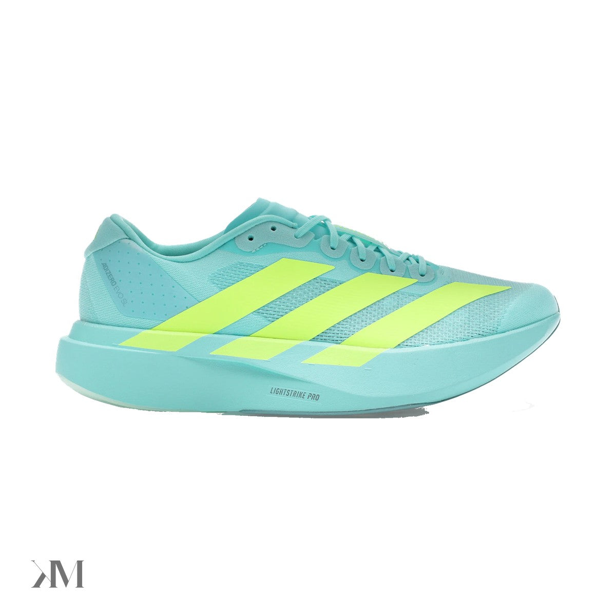 adidas adizero evo sl flash aqua lucid lemon
