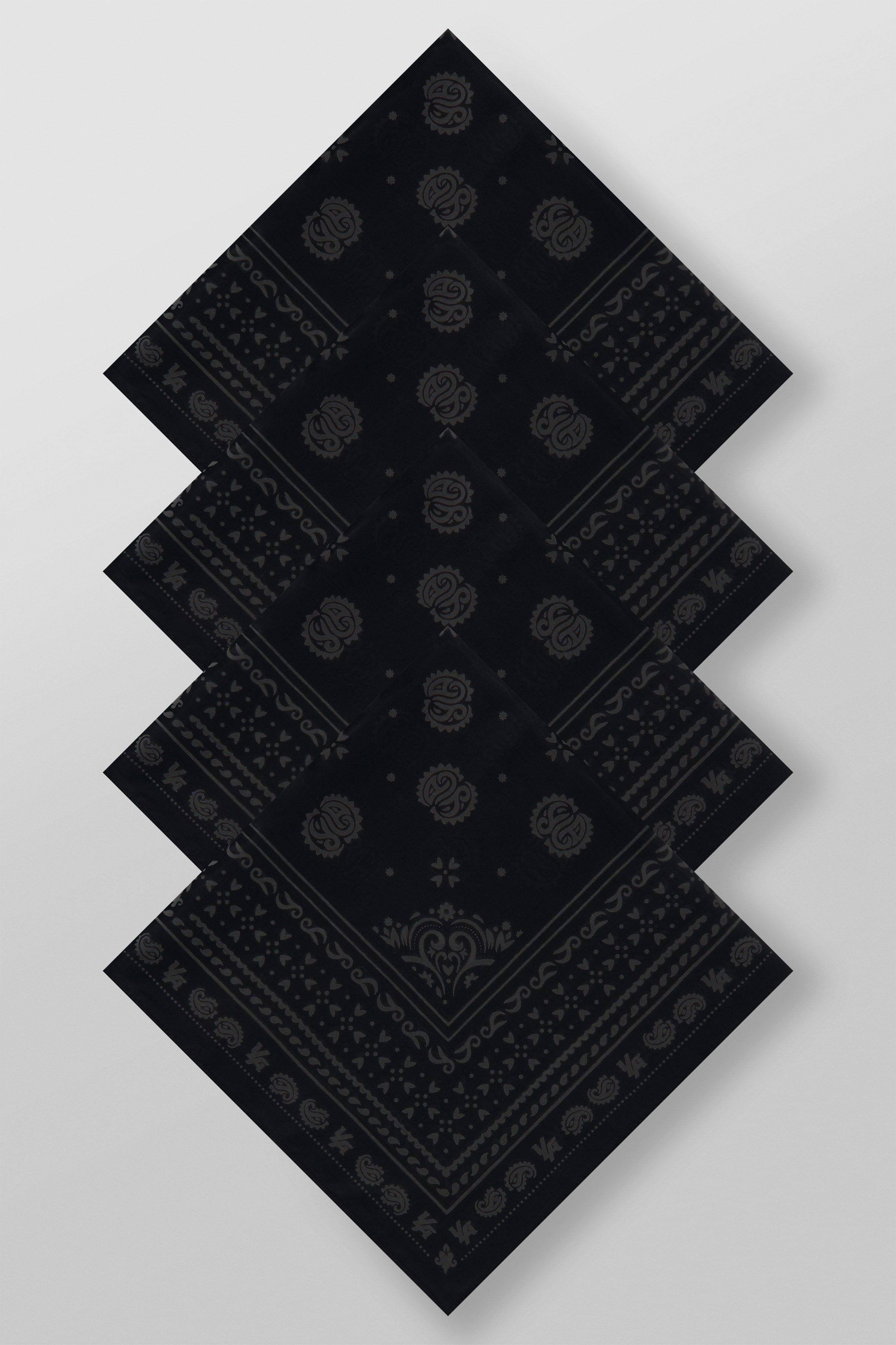 YoungLA 9033 - Lah Bandanas - 4 Pack Pack 3 B