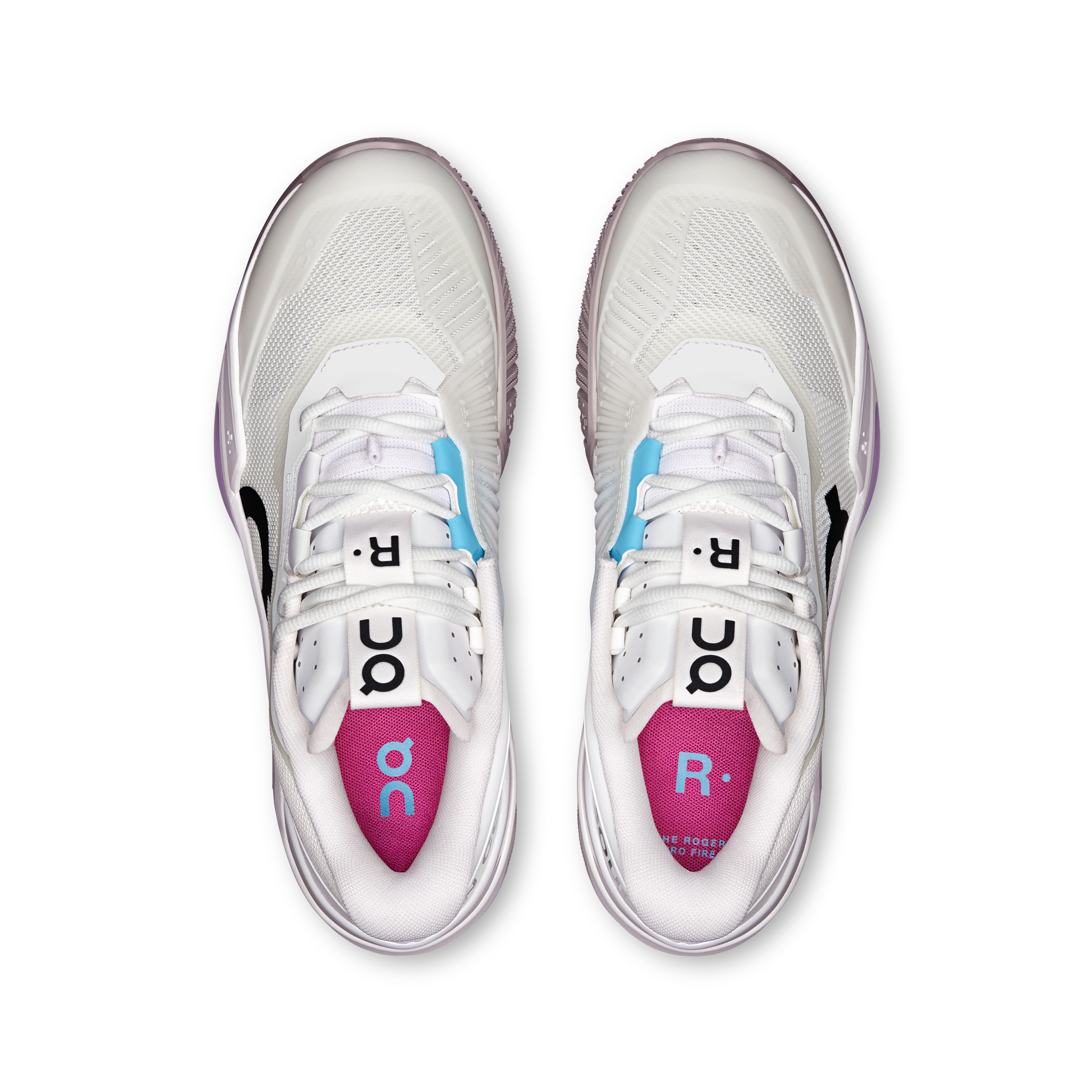 On The Roger Pro Fire White Pink