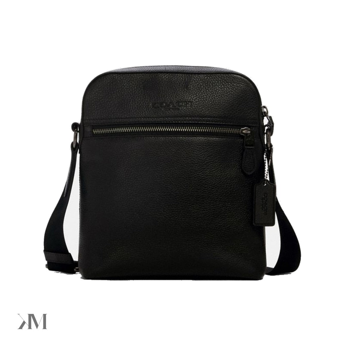 Coach Houston Flight Bag Gunmetal Black