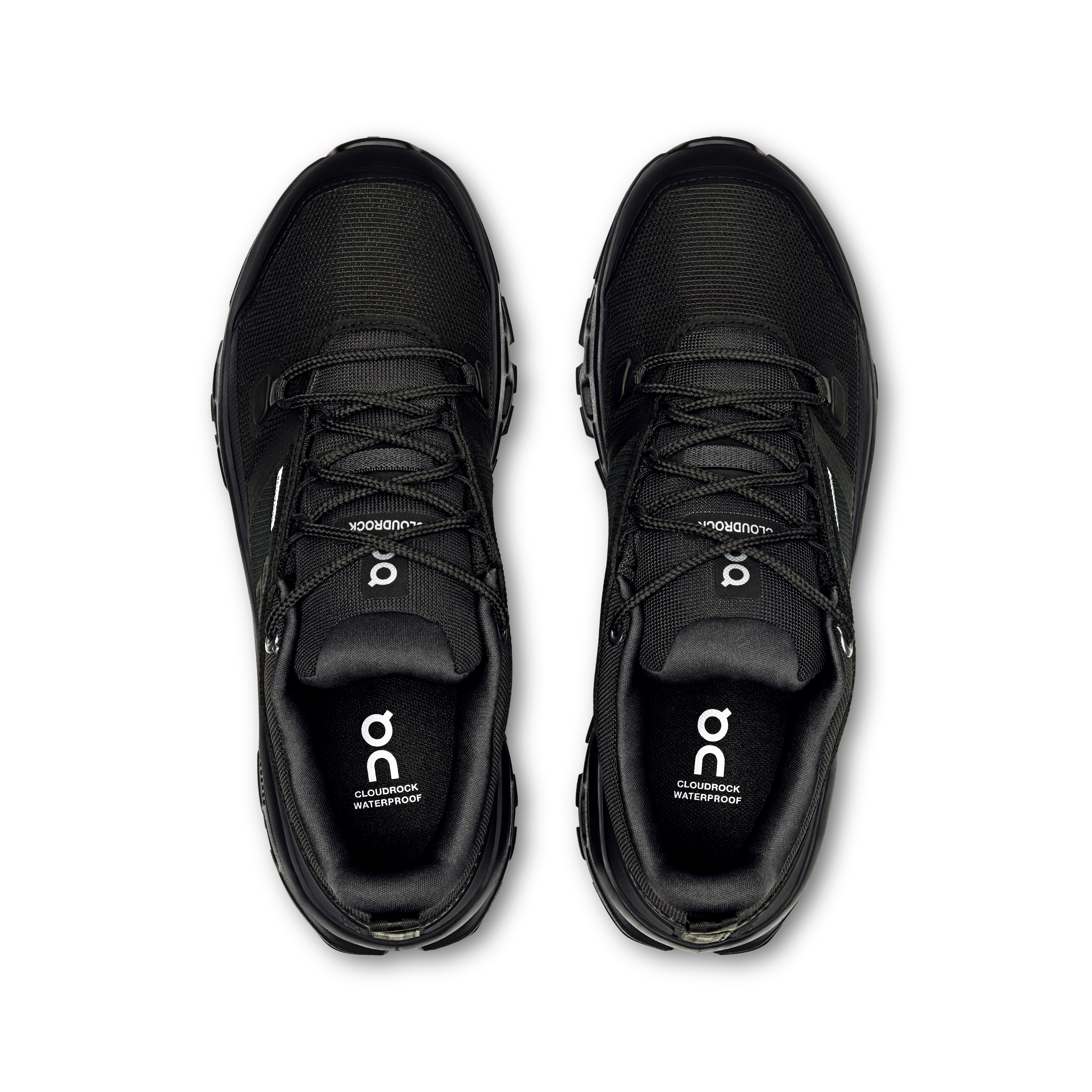 On Cloudrock Low Waterproof Black Black (Women'S)