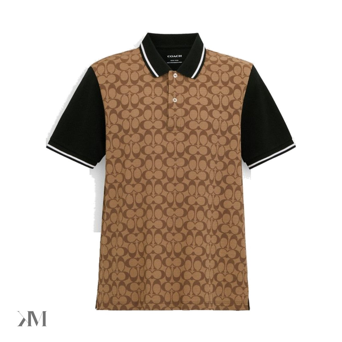 Coach Signature Polo Khaki Signature