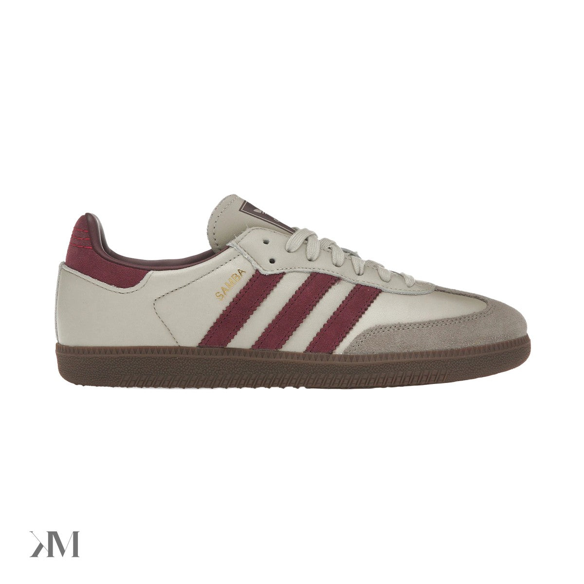 Adidas Samba Og Putty Grey Maroon