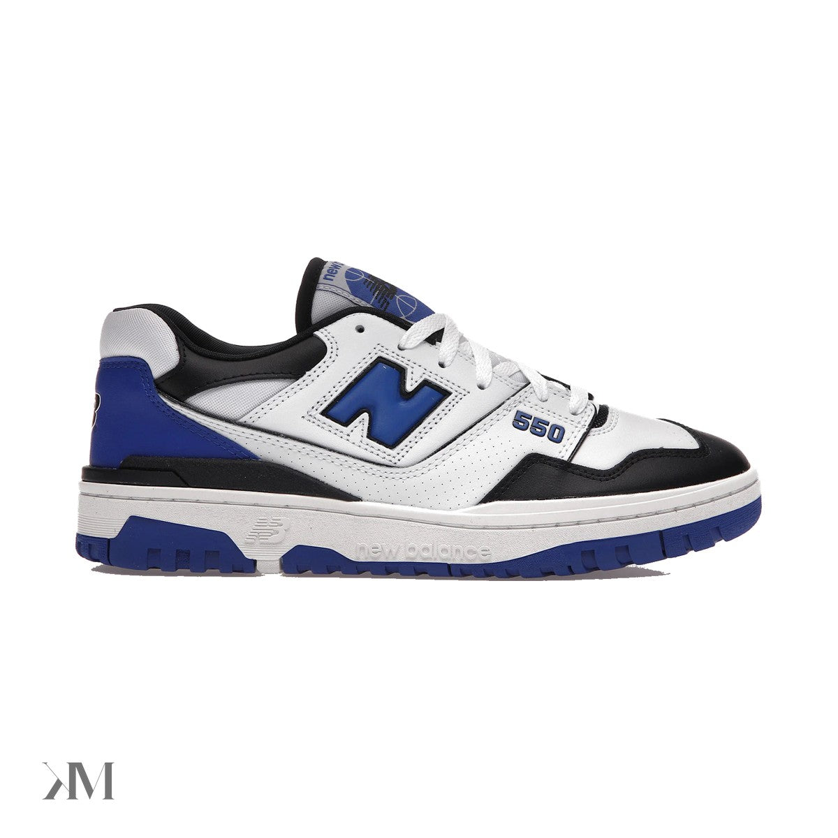 New Balance 550 White Royal Black