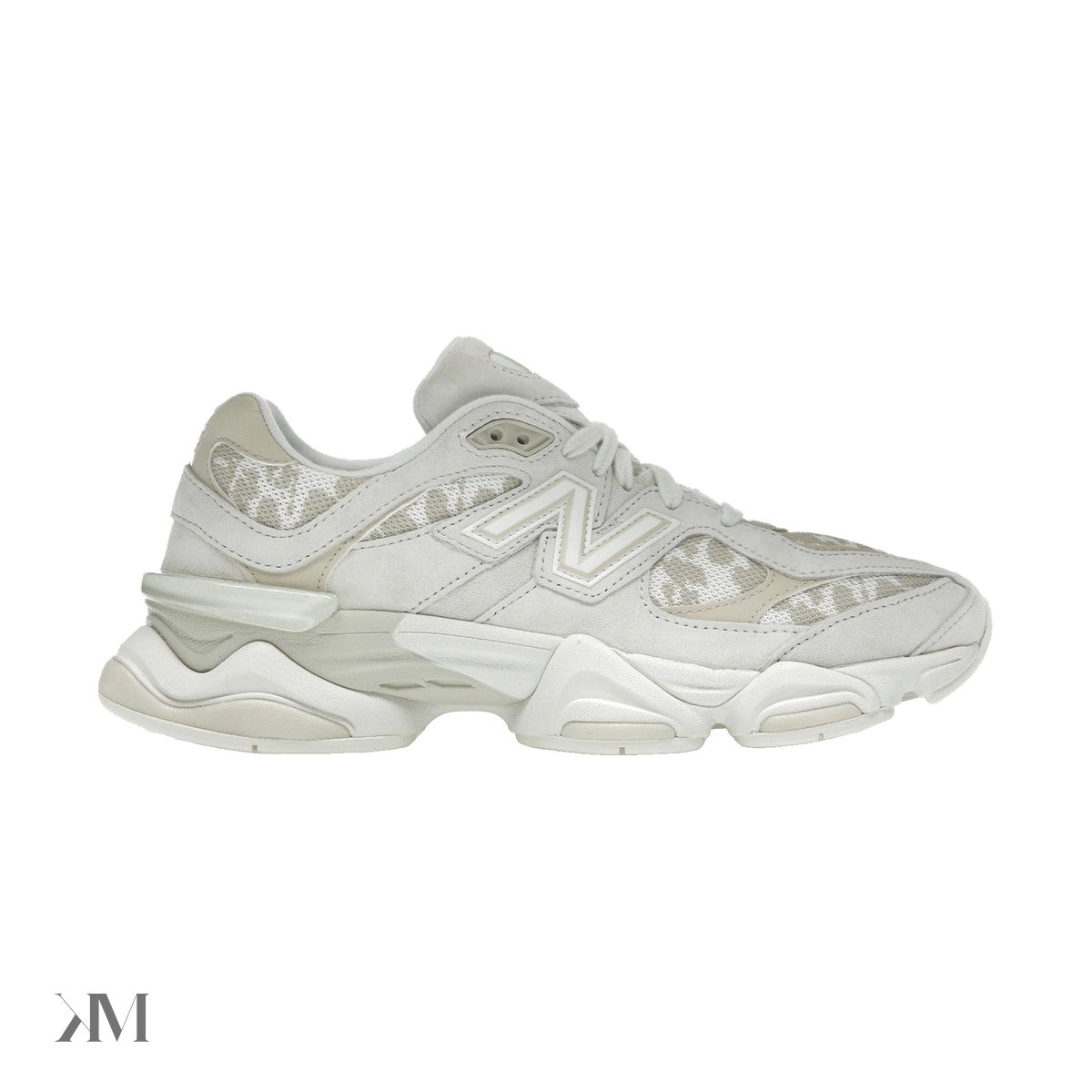New Balance 9060 Cream Leopard