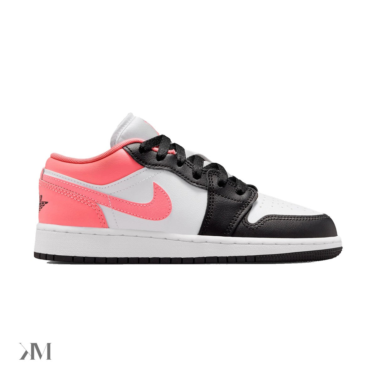 Jordan 1 Low Black Pink Gaze (Gs)