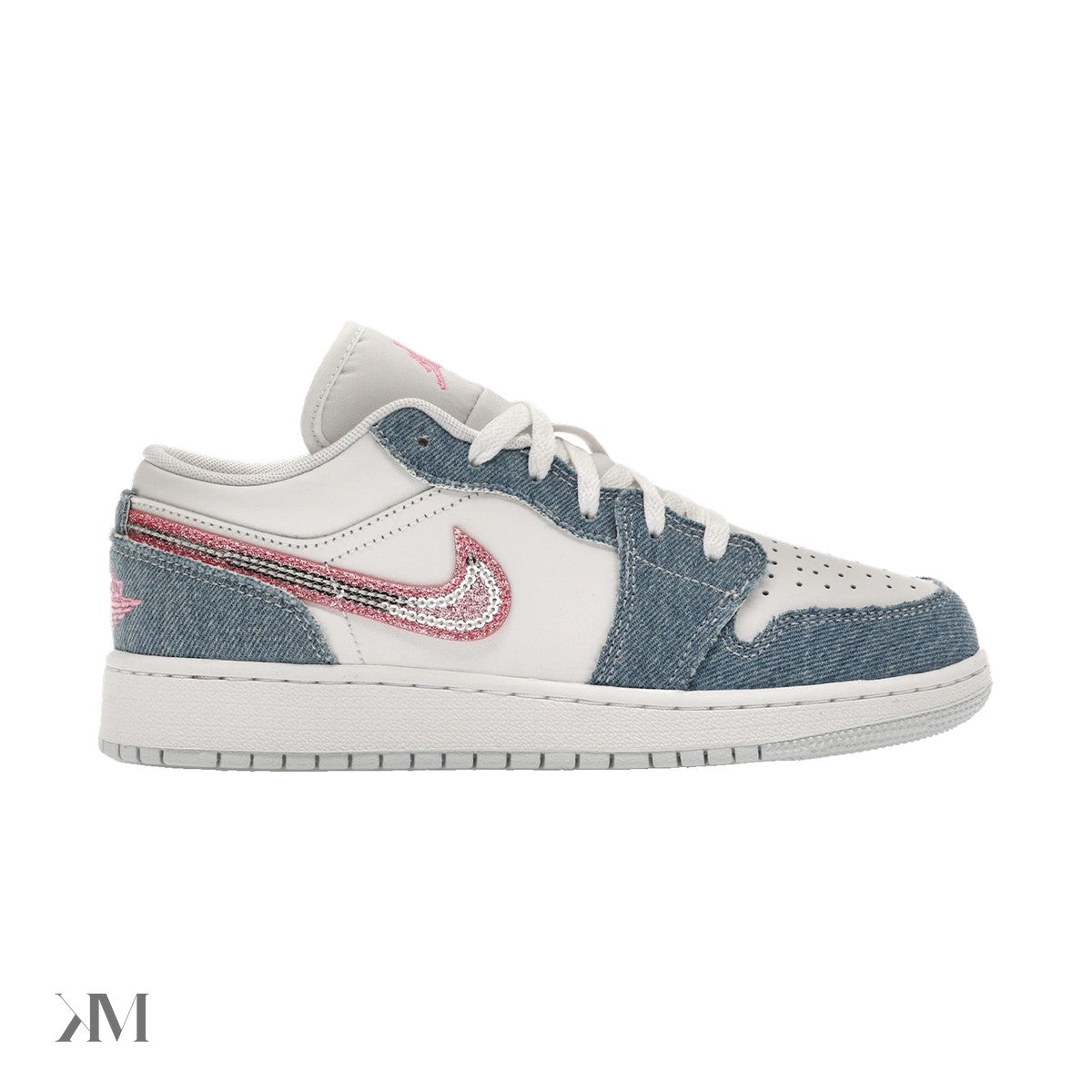 Jordan 1 Low Se Denim Sequin (Gs)