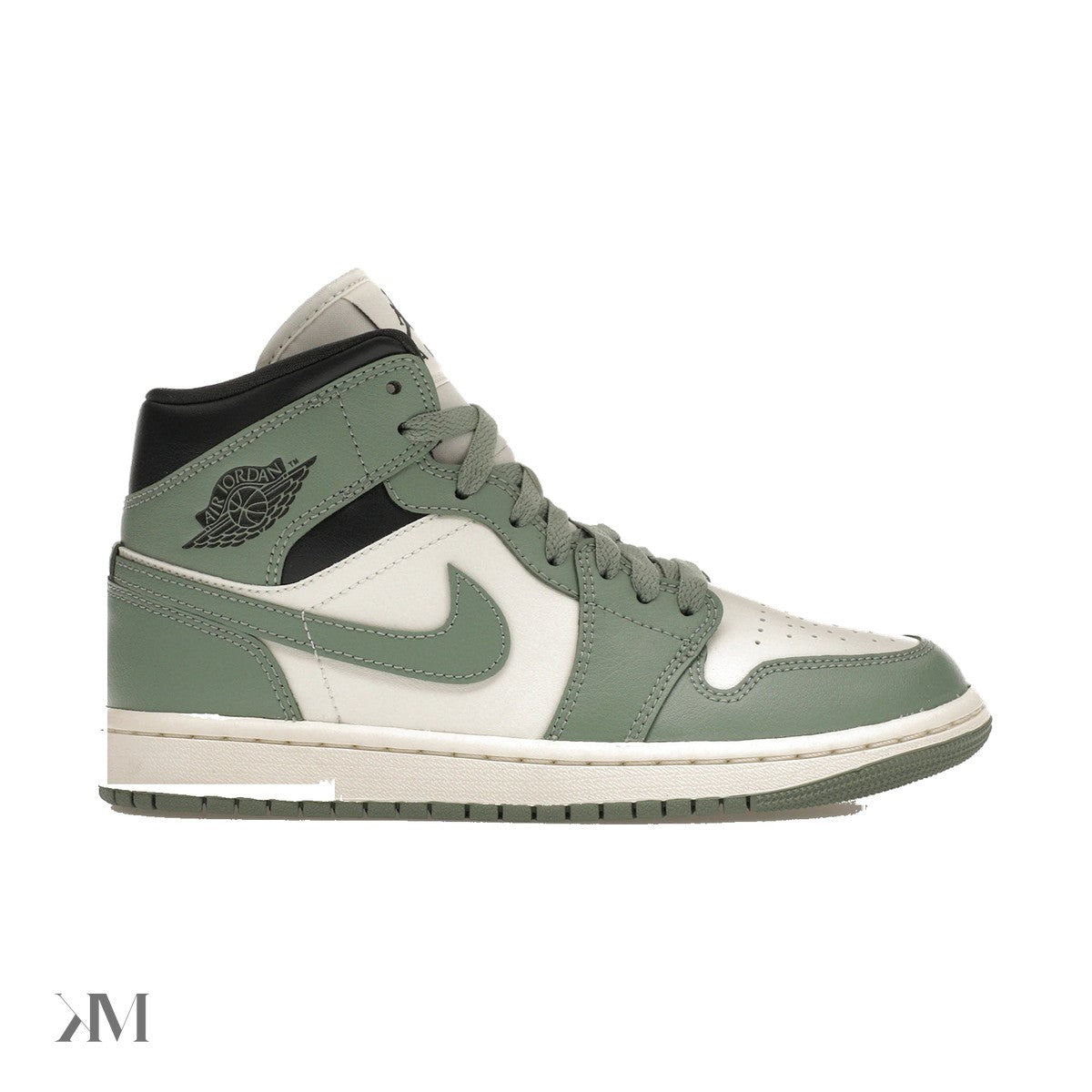Jordan 1 Mid Jade Smoke (Women'S)