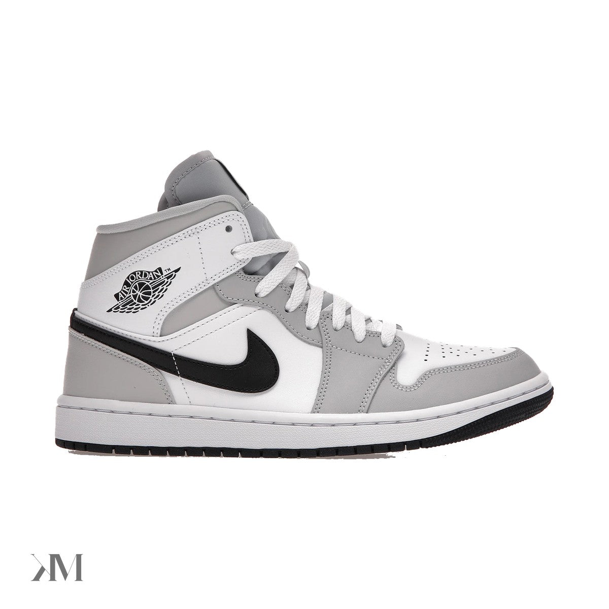 Jordan 1 Mid Light Smoke Grey (Women'S)