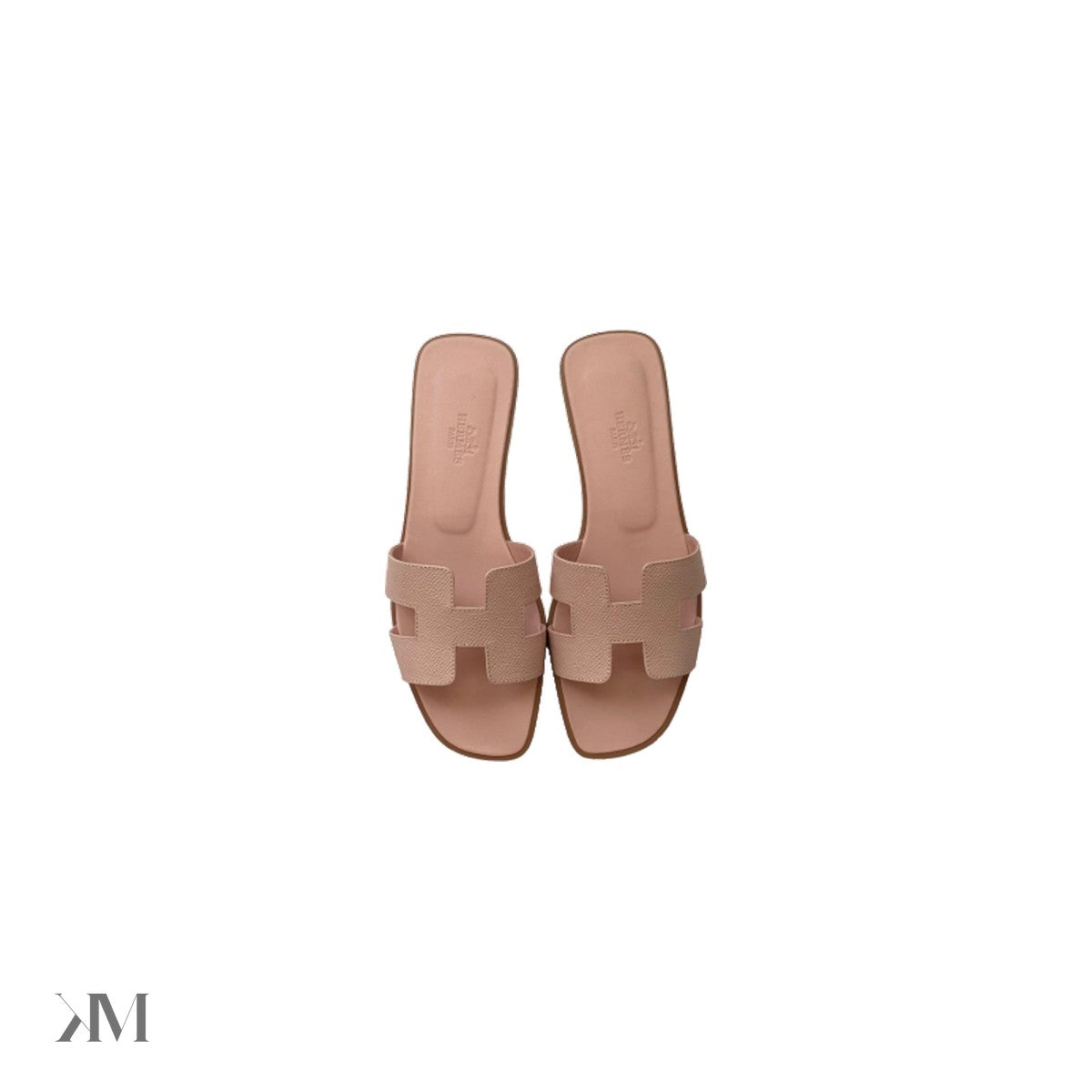 Hermes Oran Light Pink, side profile