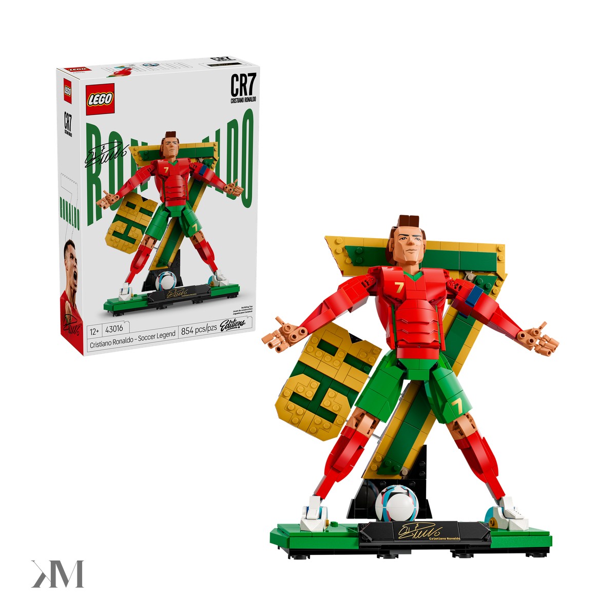 LEGO Cristiano Ronaldo Soccer Legend, front