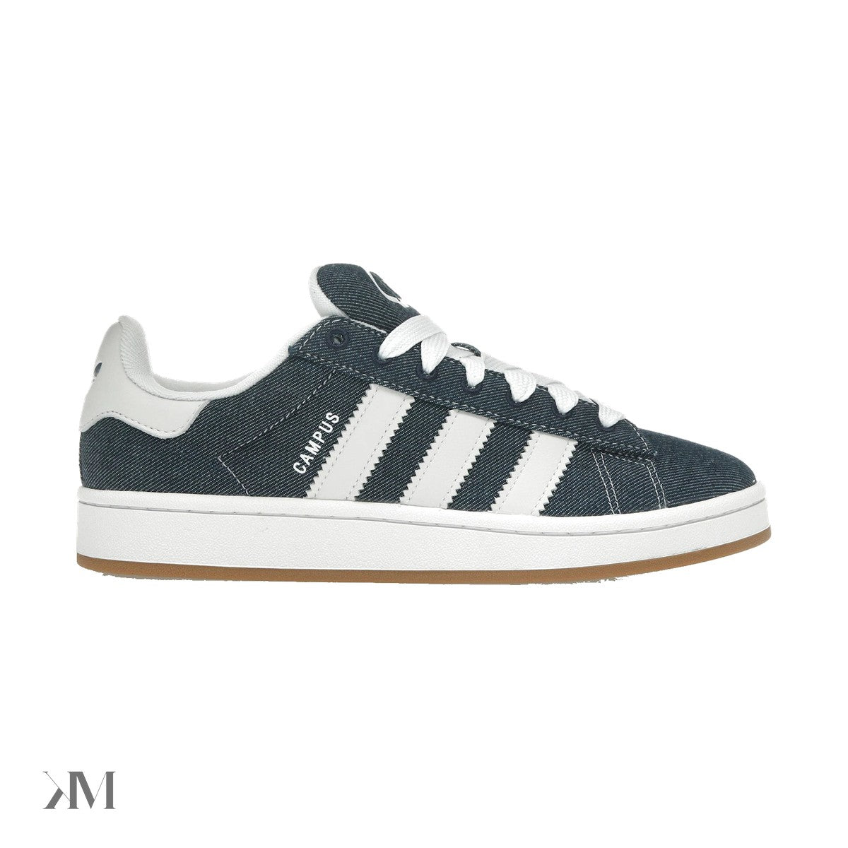 Adidas Campus 00s Denim Cloud White, side profile