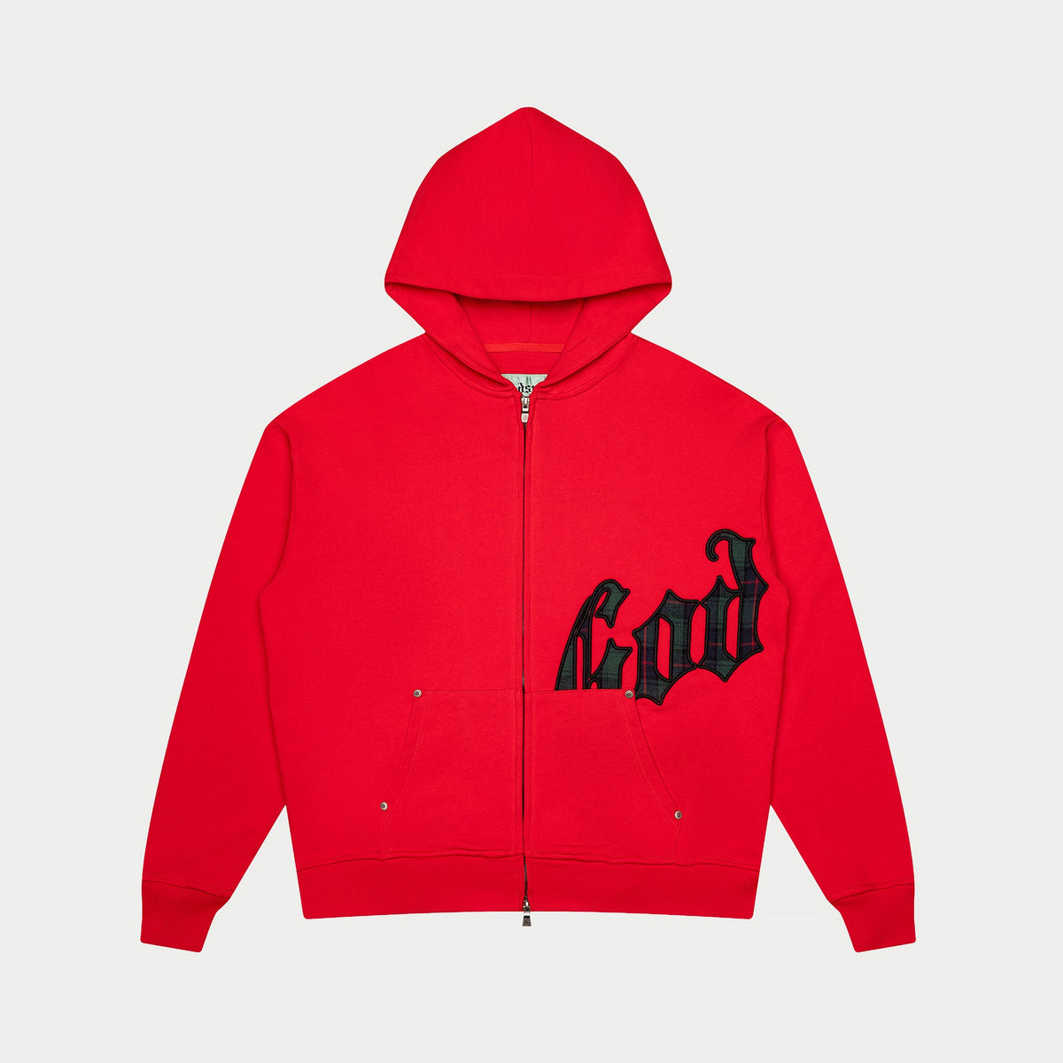 Godspeed Og Logo Sweatsuit (Red Plaid)