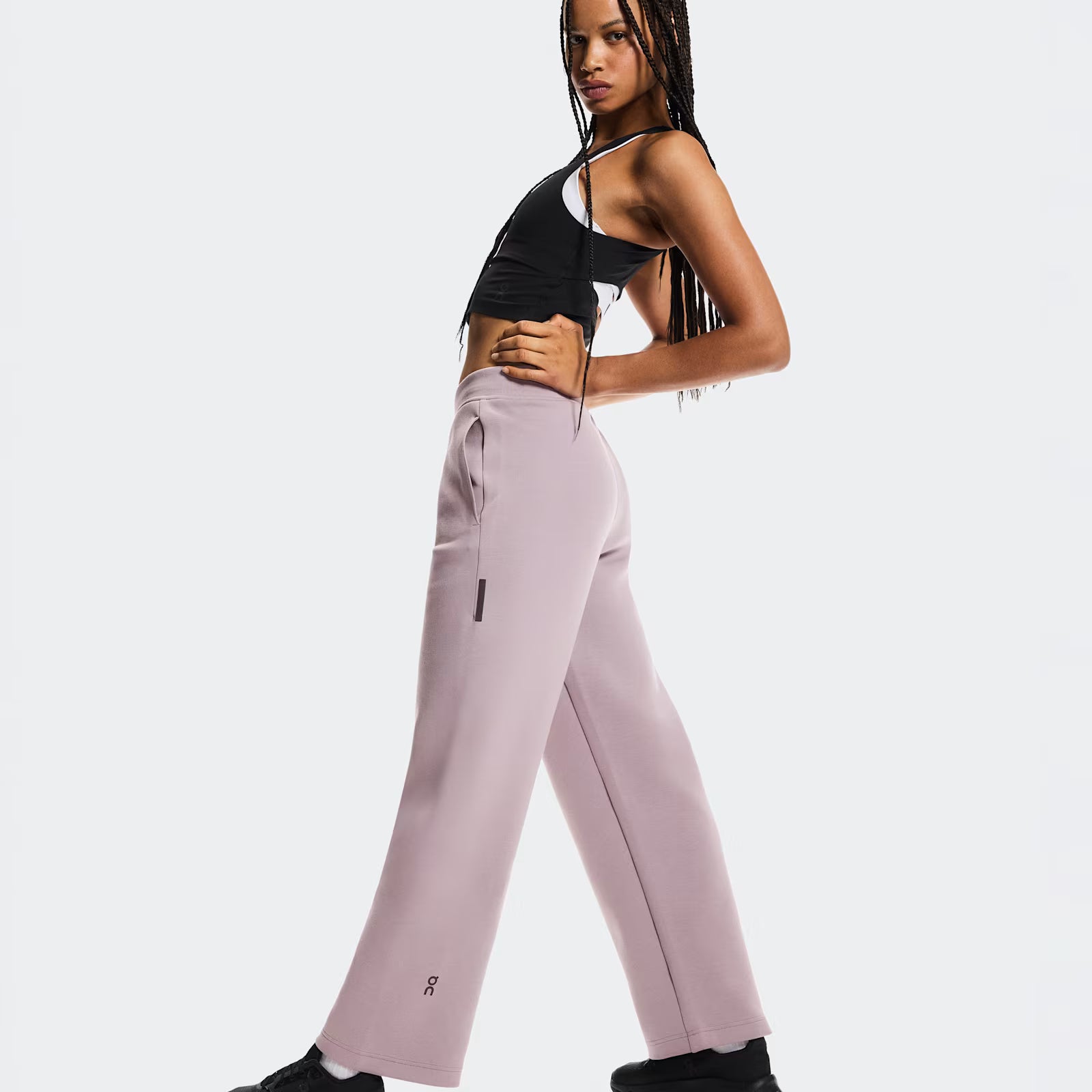 On Focus Tech Sweatpants Heron (Women'S)