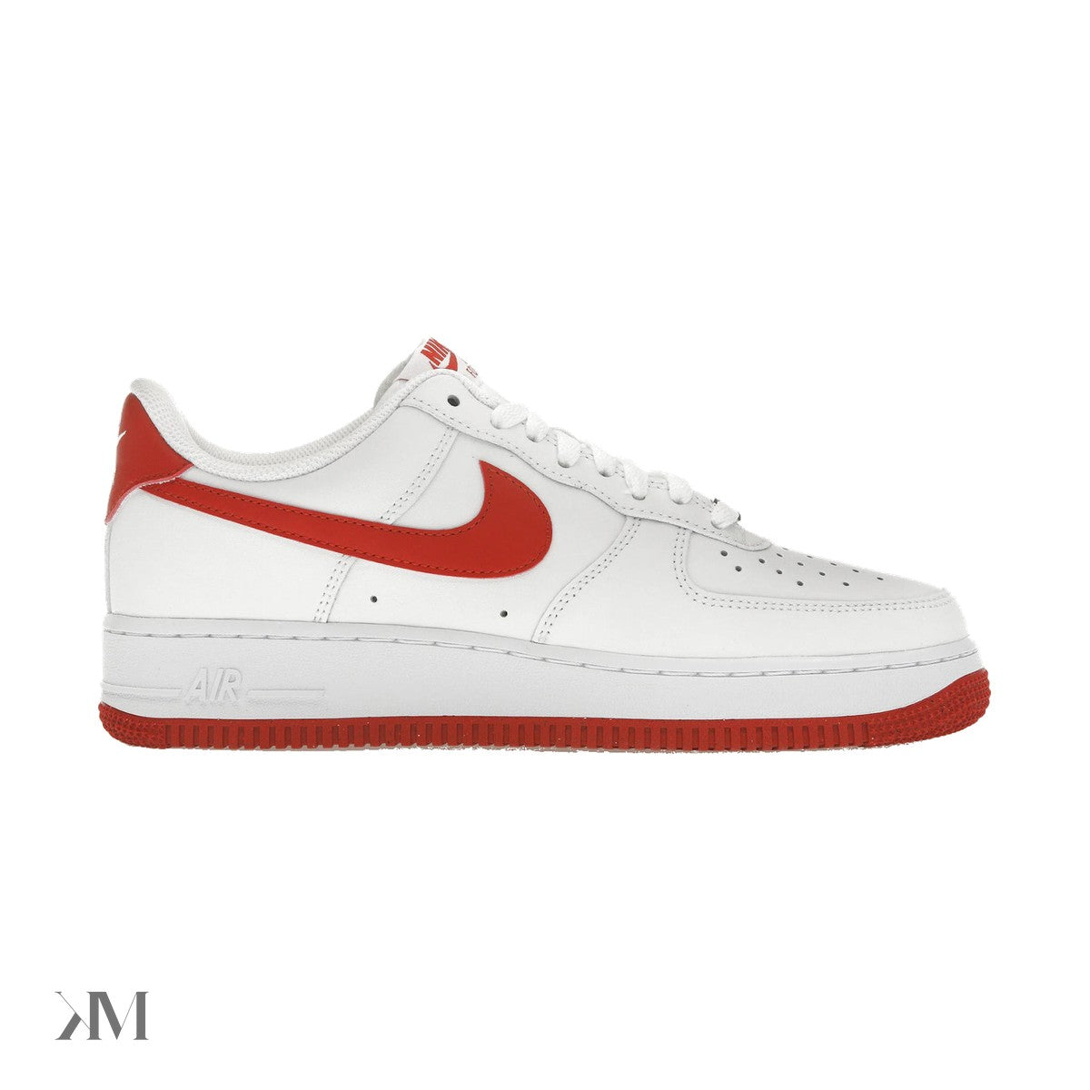 Nike Air Force 1 '07 Dragon Red, side profile