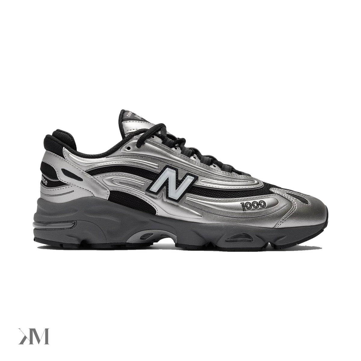 New Balance 1000 Silver Metallic With Green Silver Metallic With Green