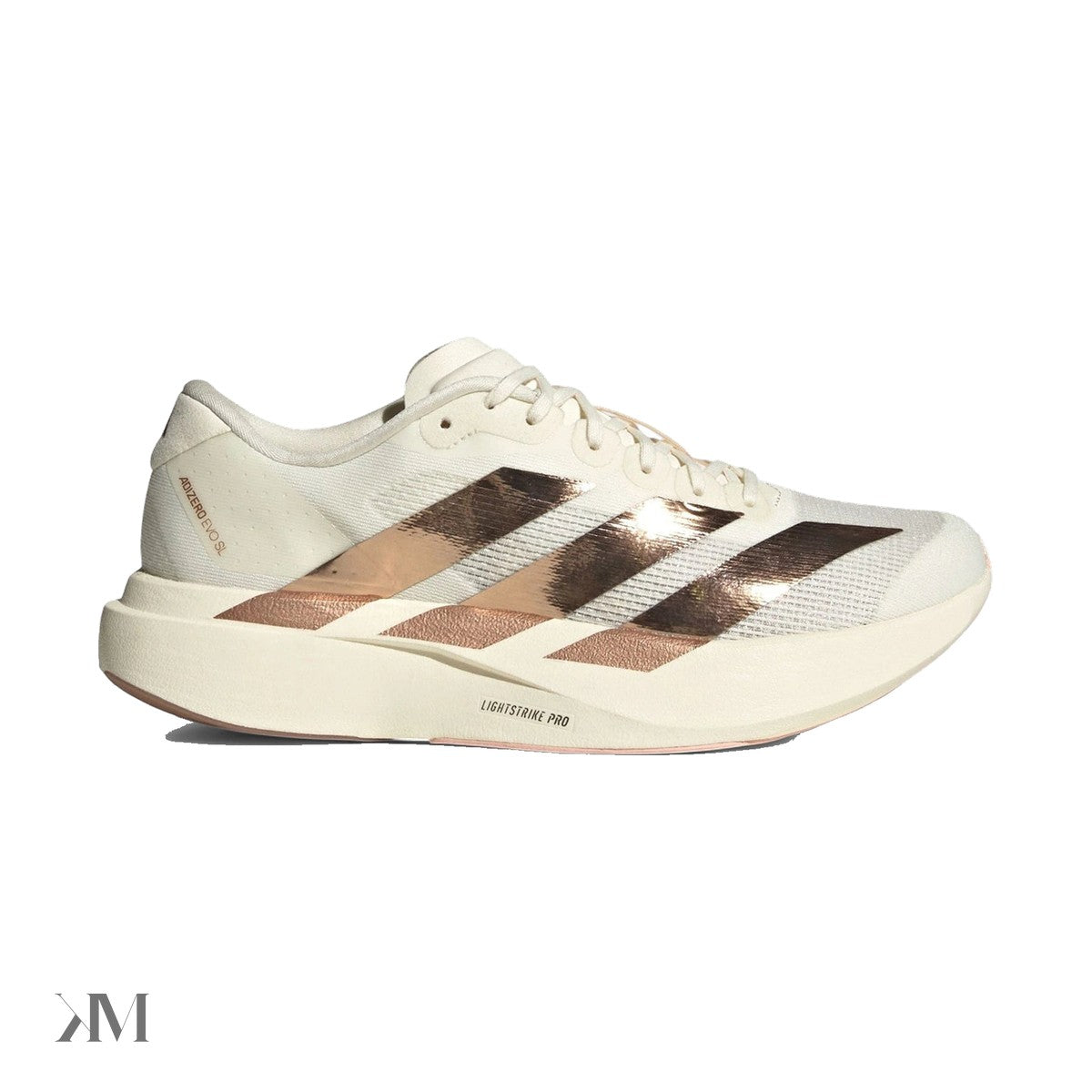 Adidas Adizero Evo Sl Metallic Stripes Off White Copper (Women'S)
