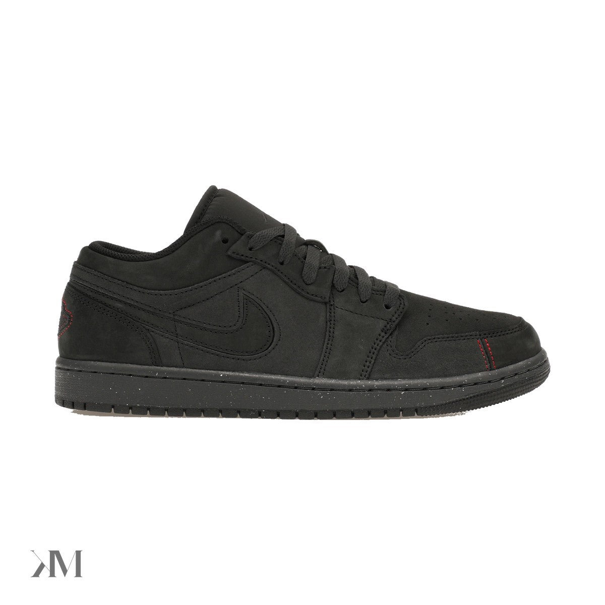 Jordan 1 Low Se Craft Dark Smoke Grey Varsity Red