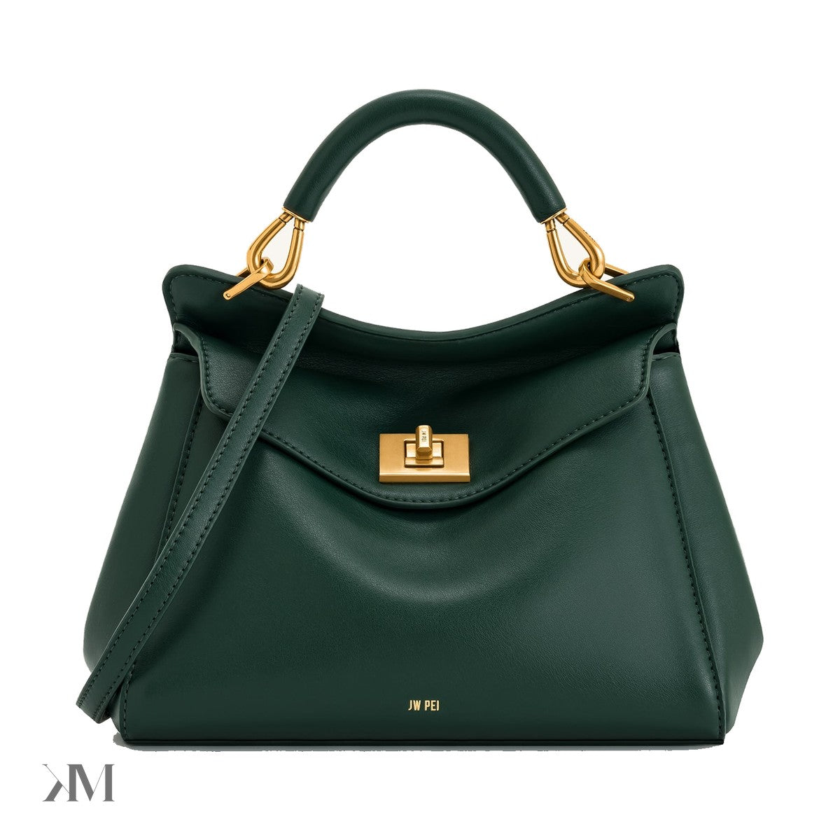 Jw Pei Lucia Classic Top Handbag Dark Green