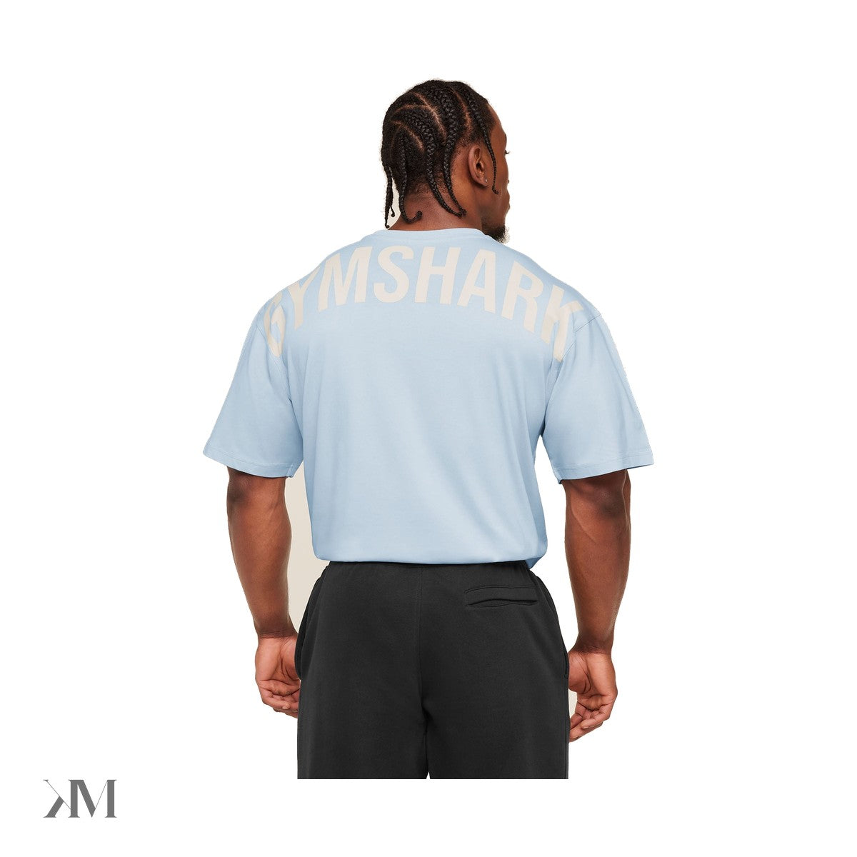 Gymshark Power T-Shirt Chilled Blue