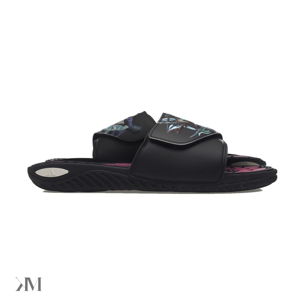 Adidas Reptossage Hook-And-Loop Slides Yu-Gi-Oh! Dark Magician