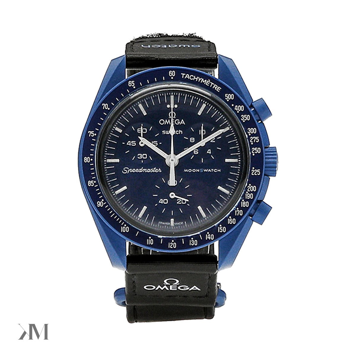 Swatch X Omega Bioceramic Moonswatch Mission To Neptune So33N100